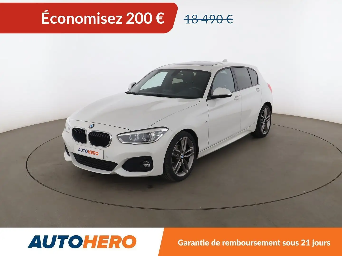 BMW 116 116i M Sport Ultimate Blanc - 1