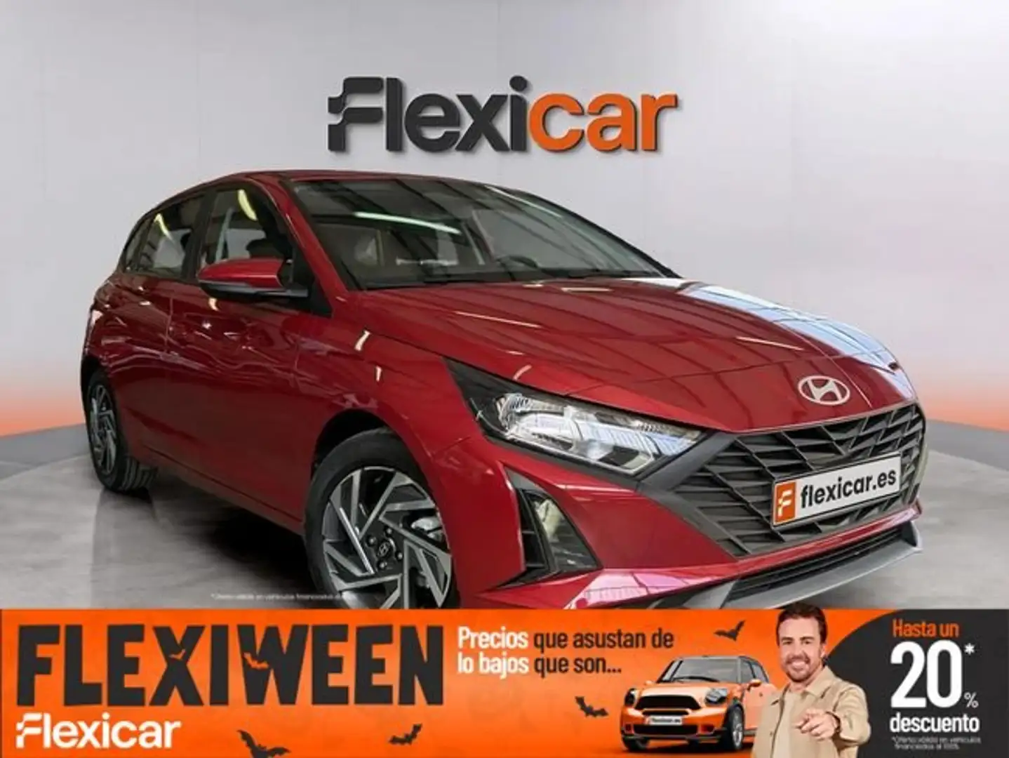 Hyundai i20 1.2 MPI Essence Rojo - 1