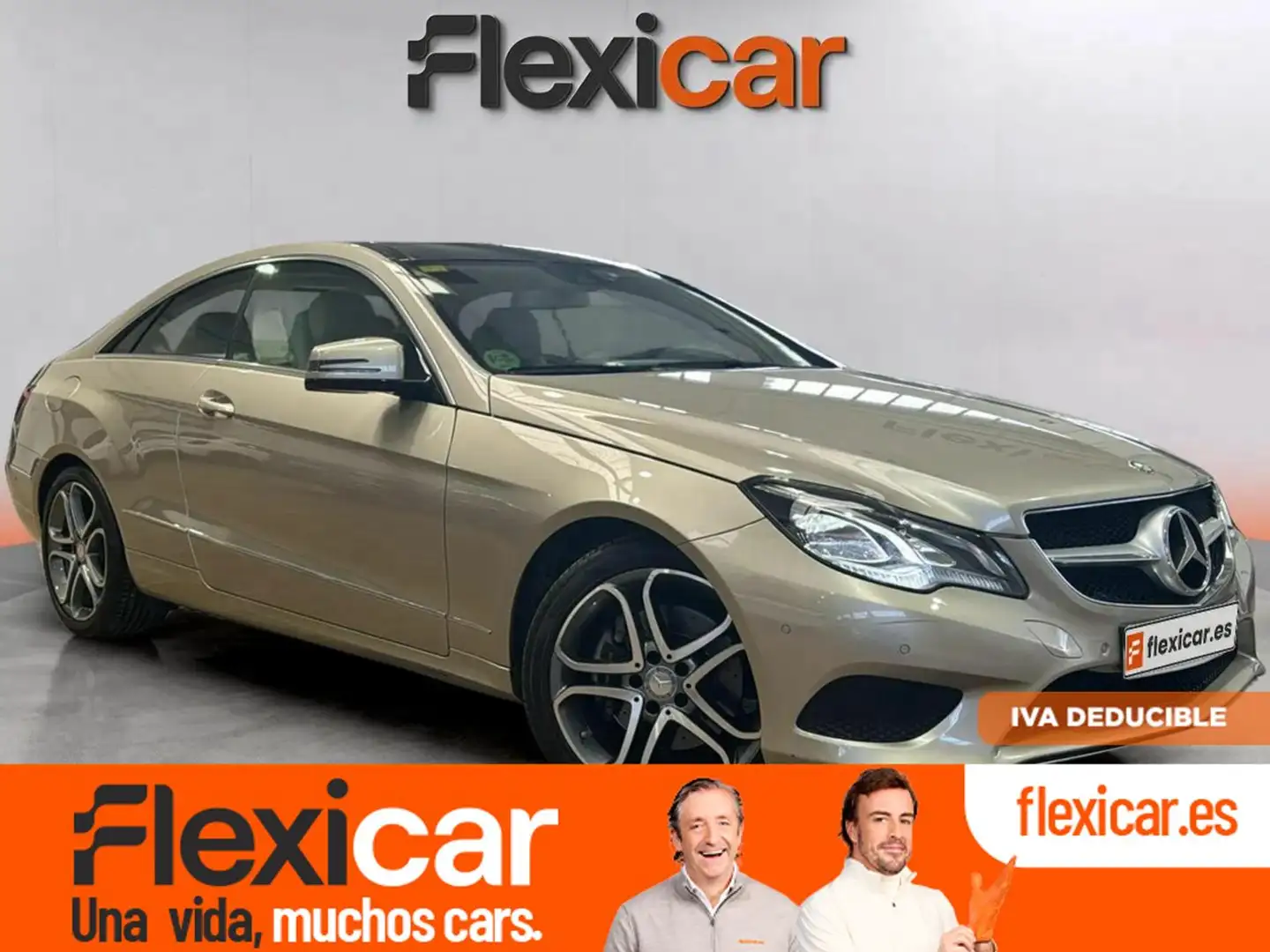 Mercedes-Benz E 250 Coupé Aut. Gris - 1