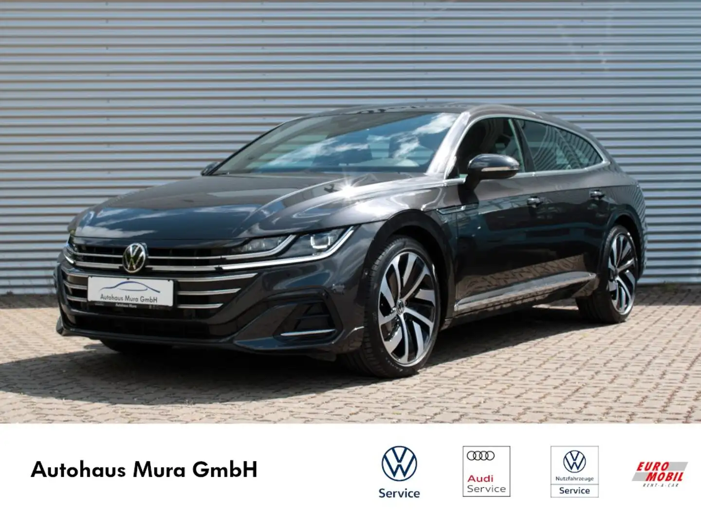 Volkswagen Arteon Shooting Brake R-Line 2.0TSI PANO NAVI LM Grau - 1
