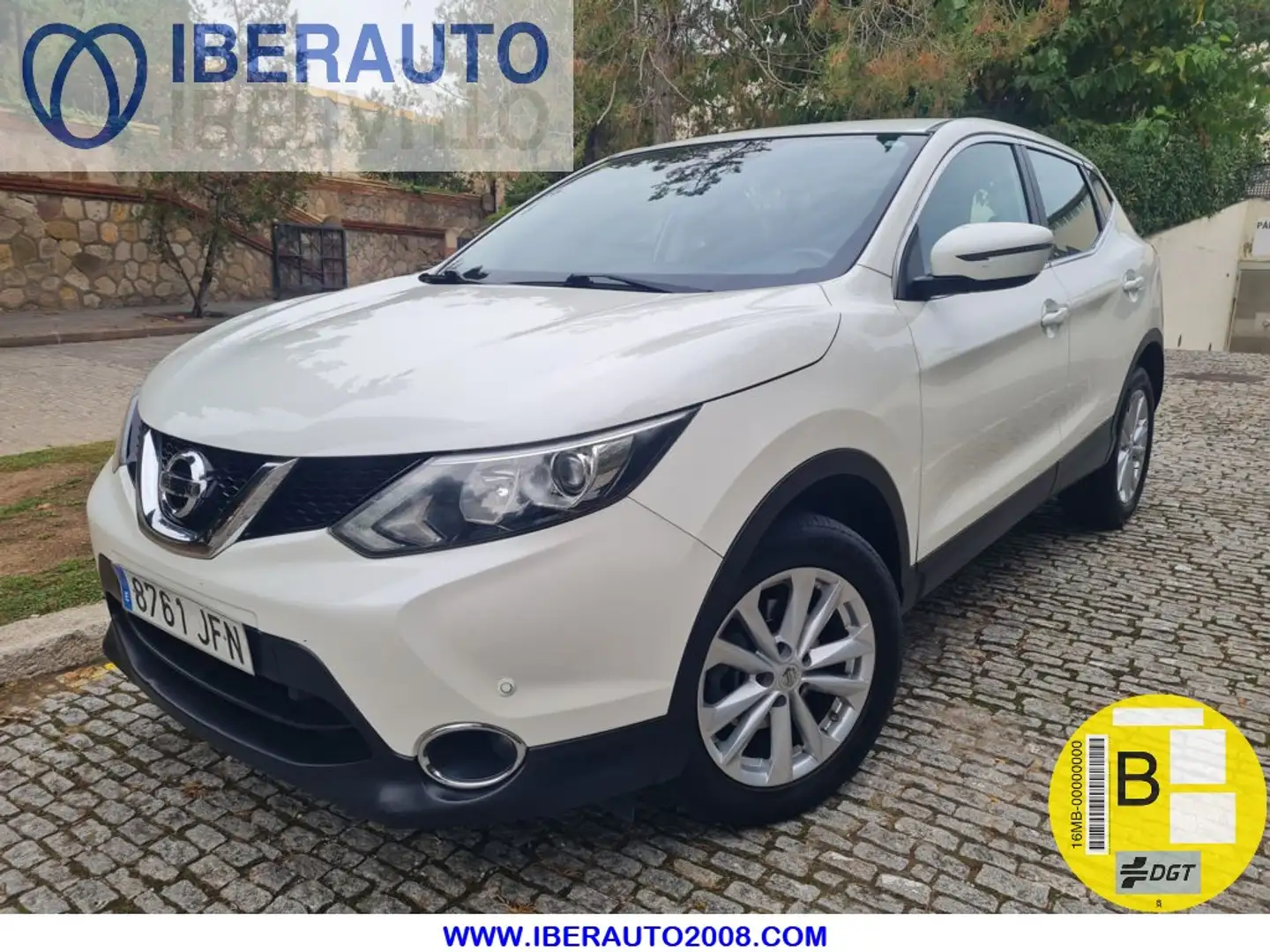 Nissan Qashqai 1.6dCi Acenta 4x2 Blanc - 1