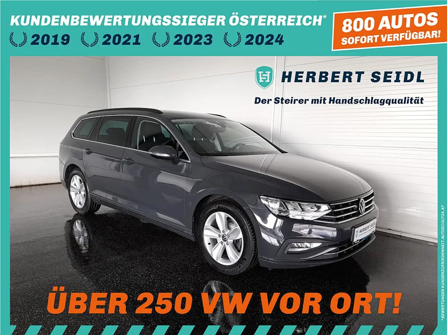 Volkswagen Passat Variant Business 4x4 2,0 TDI DSG *HEAD-UP / LED / NAVI ... Šedá - 1