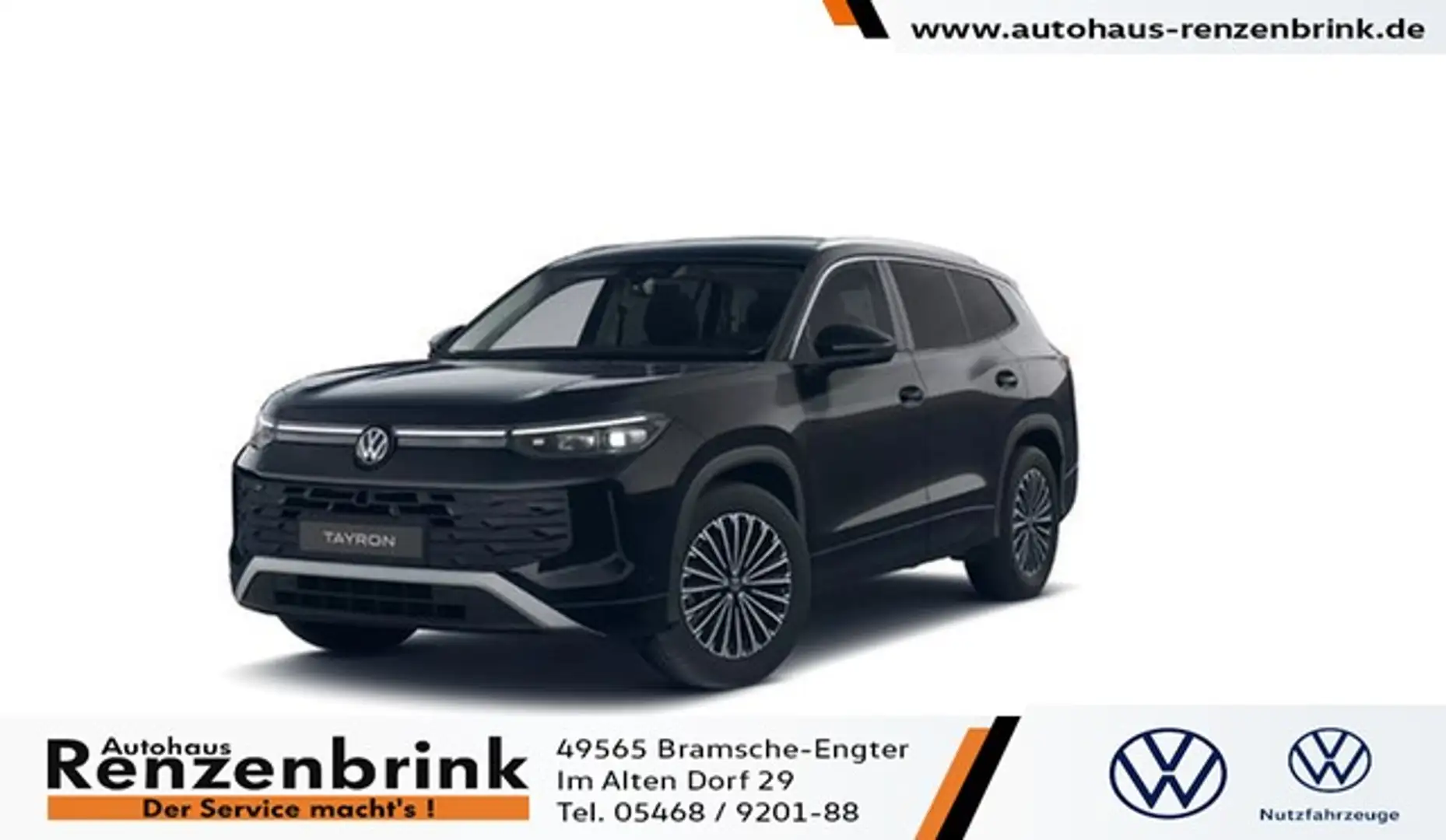 Volkswagen Tayron Life TDI DSG GJR 7-Sitzer Schwarz - 1