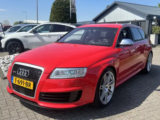 Audi RS6 5.0 TFSI Avant Rood 2009 Youngtimer Documentatie A