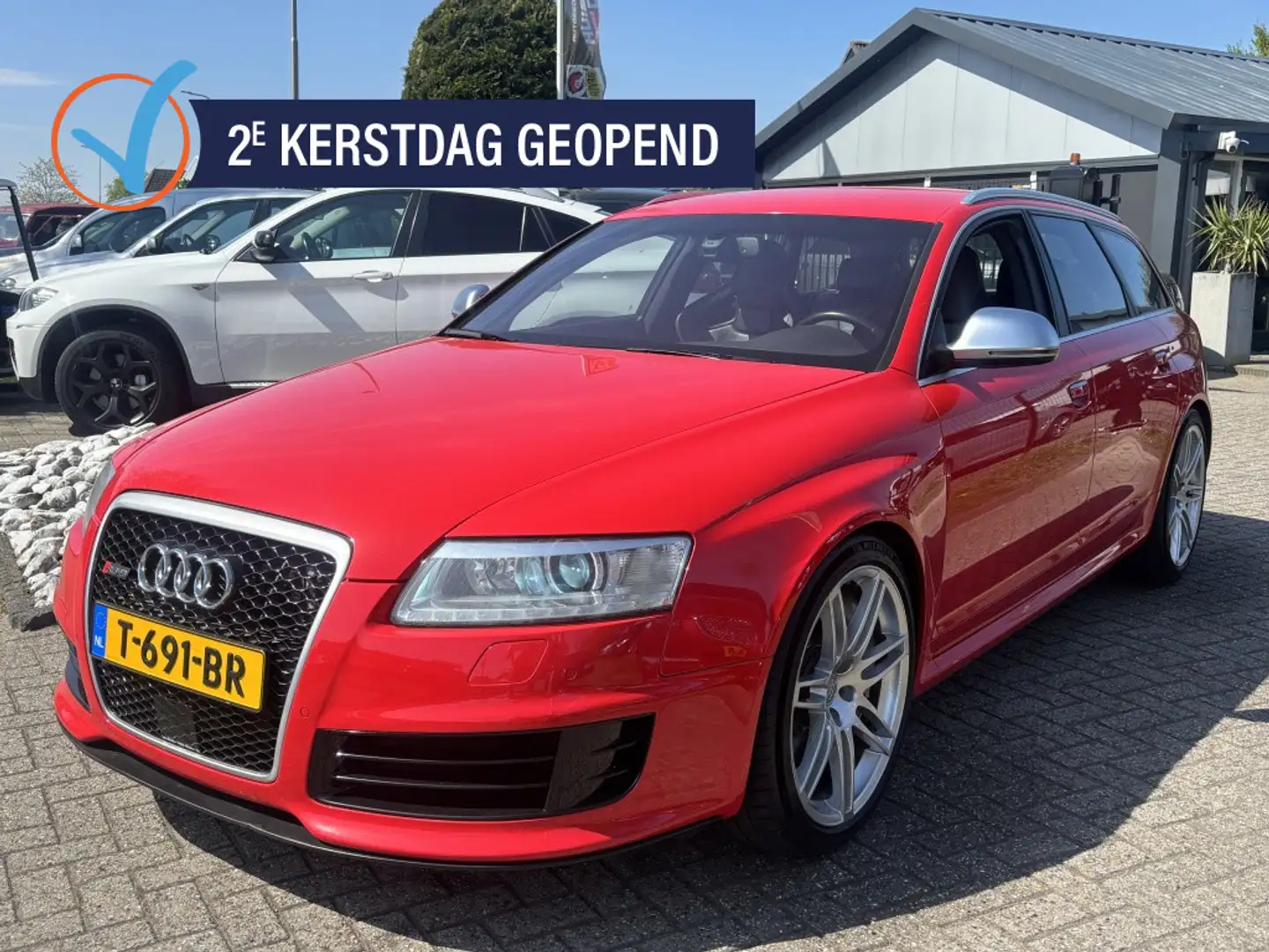 Audi RS6 5.0 TFSI Avant Rood 2009 Youngtimer Documentatie A Rood - 1
