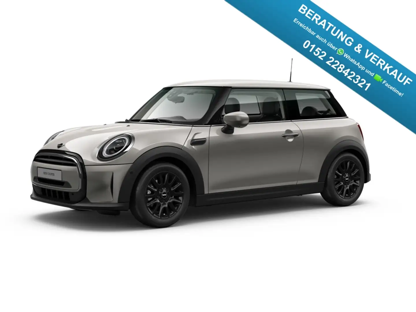 MINI Cooper GJR GRA SHZ LED PDC Klimaautom Fahrerprofil Ambien Silber - 1