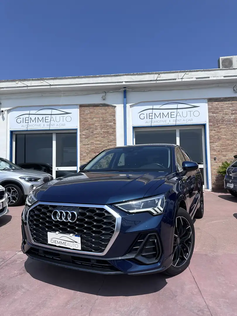 Audi Q3 2.0 tdi S line edition quattro 150cv s-tronic Blau - 2
