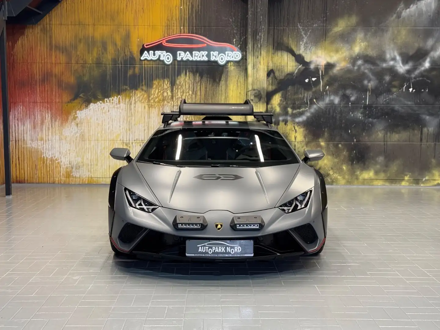 Lamborghini Huracán Sterrato 63~CARBON~ROOFRACK~1 of 1499~ Серый - 2
