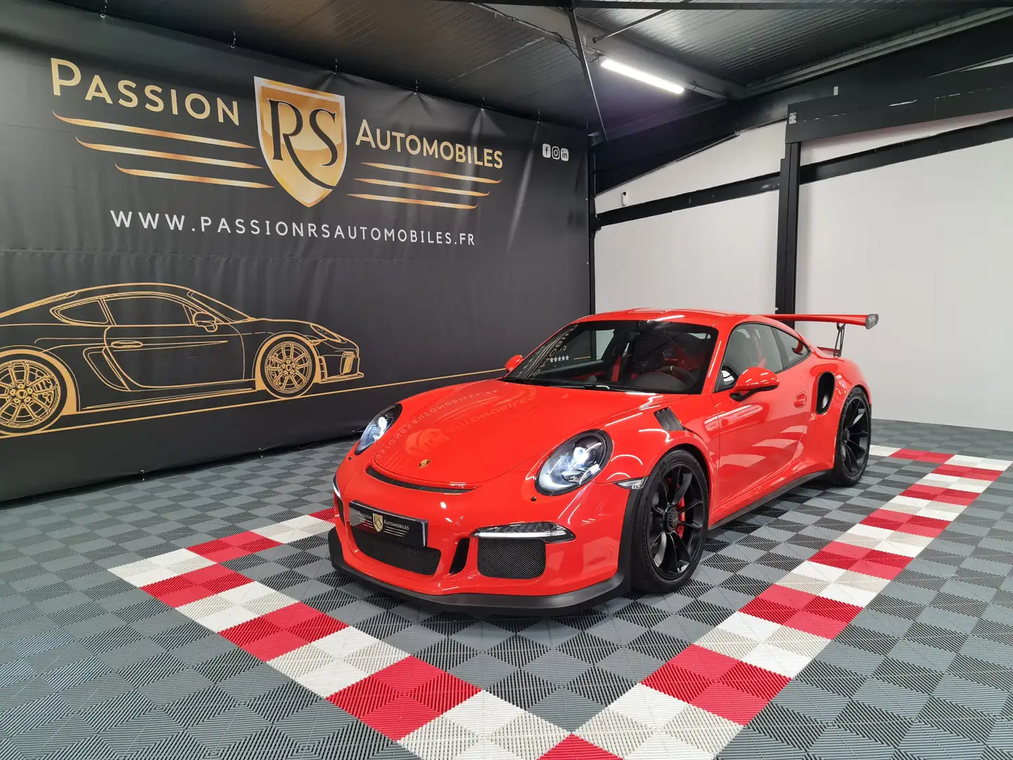 Porsche 991 991.1 GT3 RS PDK 4.0L 500 CV Orange - 1