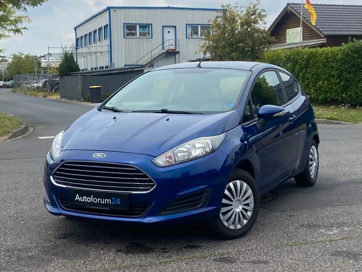 Ford Fiesta Trend*Klima*Allwetter* Bleu - 1