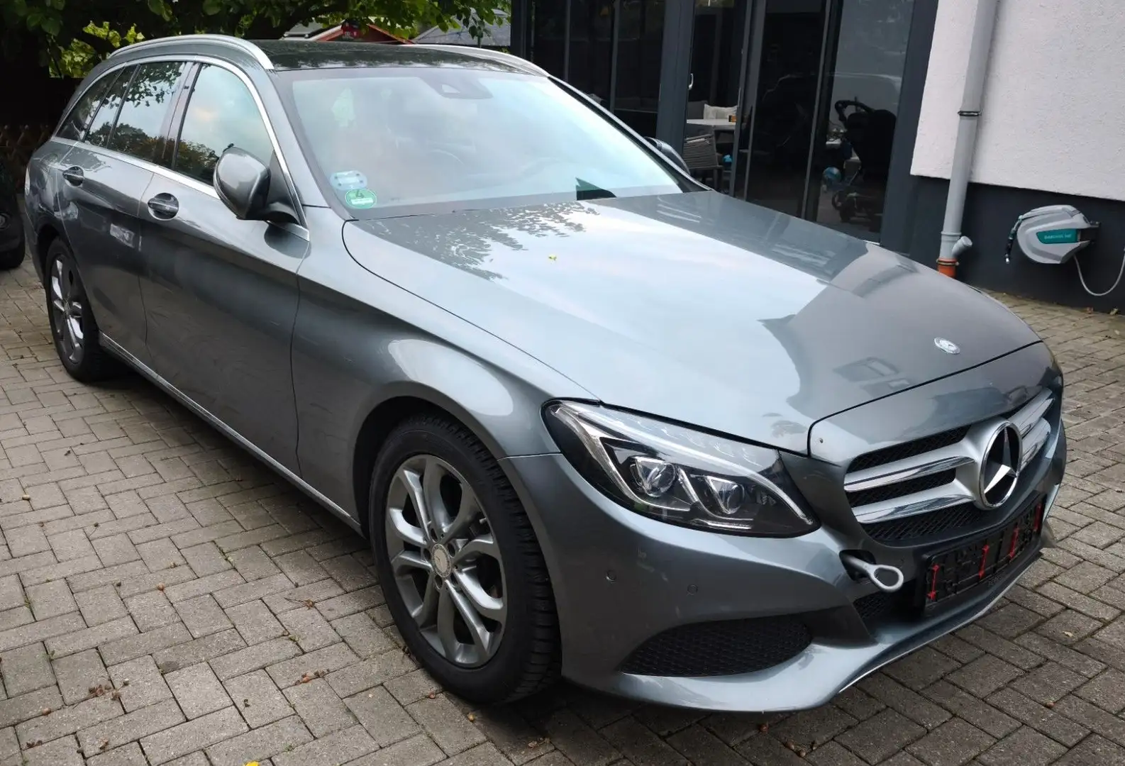 Mercedes-Benz C 220 C Klasse T-Modell AUTOMATIK / MOTORSCHADEN Gris - 2