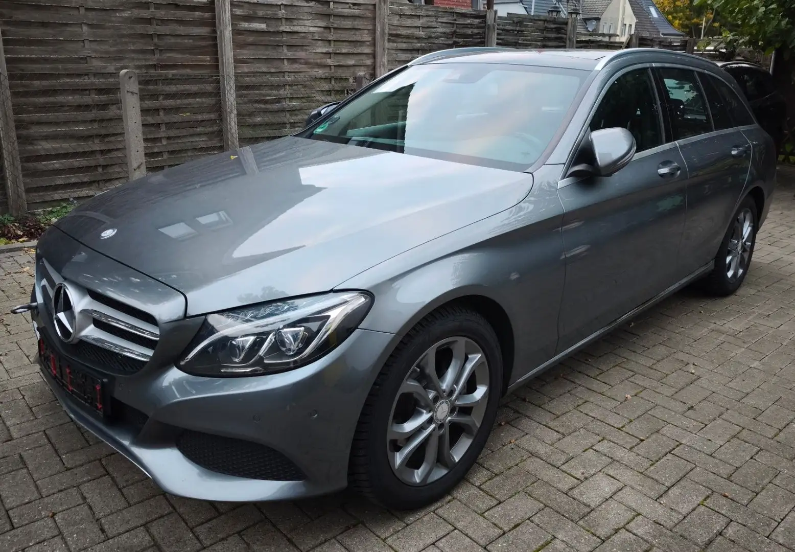 Mercedes-Benz C 220 C Klasse T-Modell AUTOMATIK / MOTORSCHADEN Gris - 1