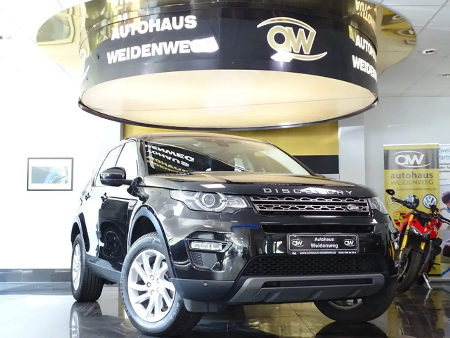 Land Rover Discovery Sport TD4 T-Leder Pano Navi Cam 2 Hand Noir - 2