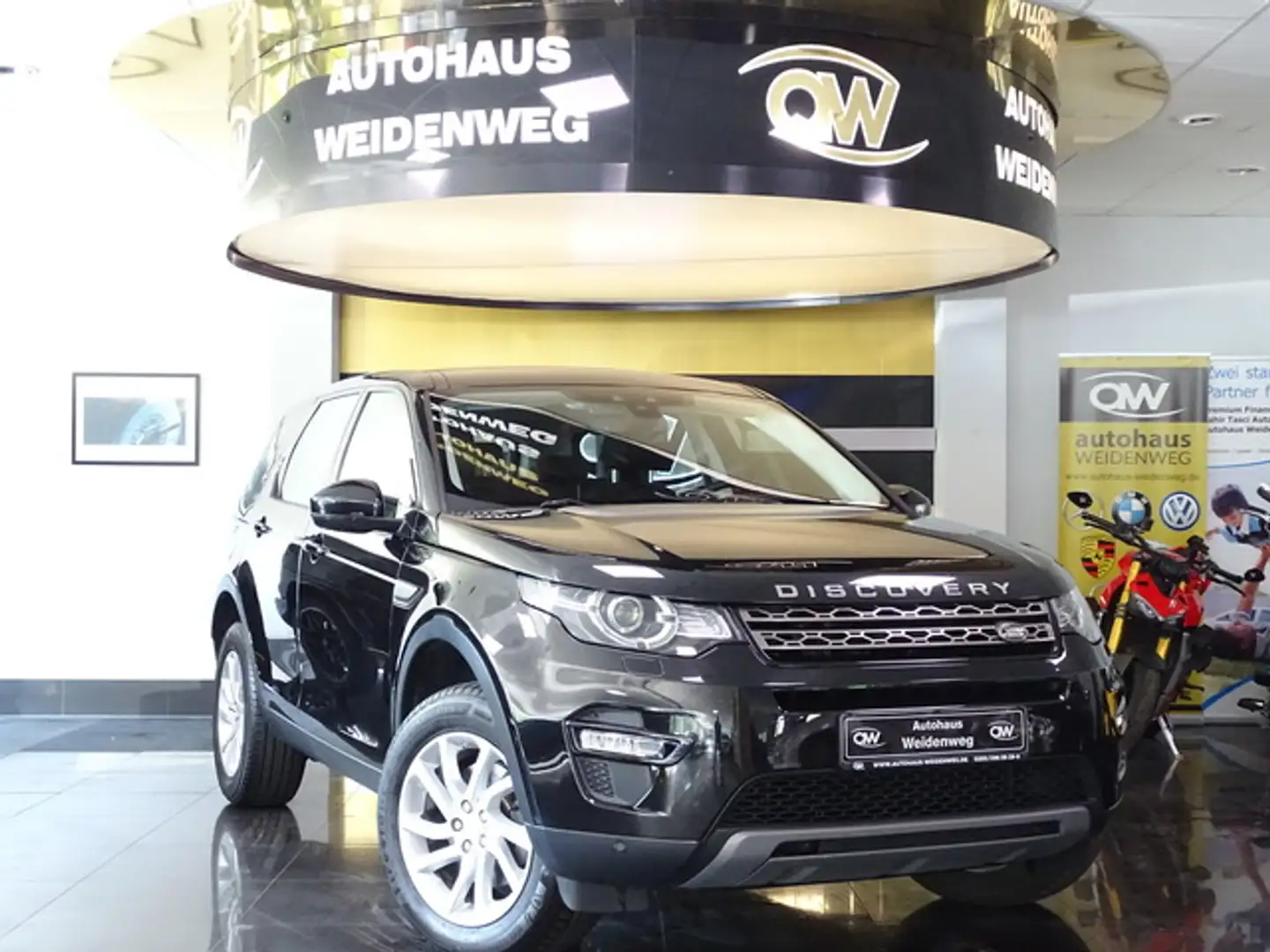 Land Rover Discovery Sport TD4 T-Leder Pano Navi Cam 2 Hand Schwarz - 1