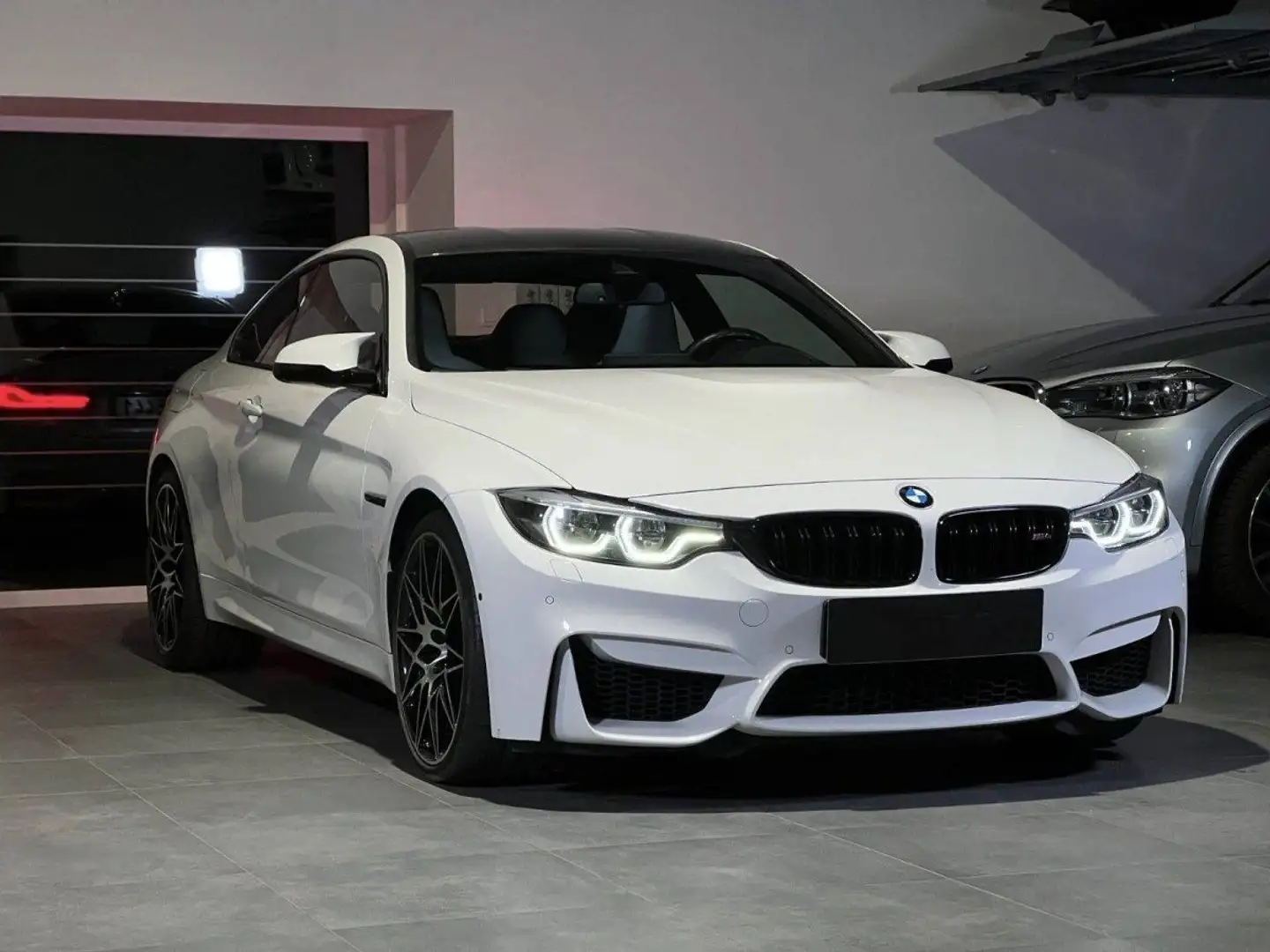 BMW M4 *Comp*Bicolore*HUD*H&K*360*Sans clé Bílá - 1