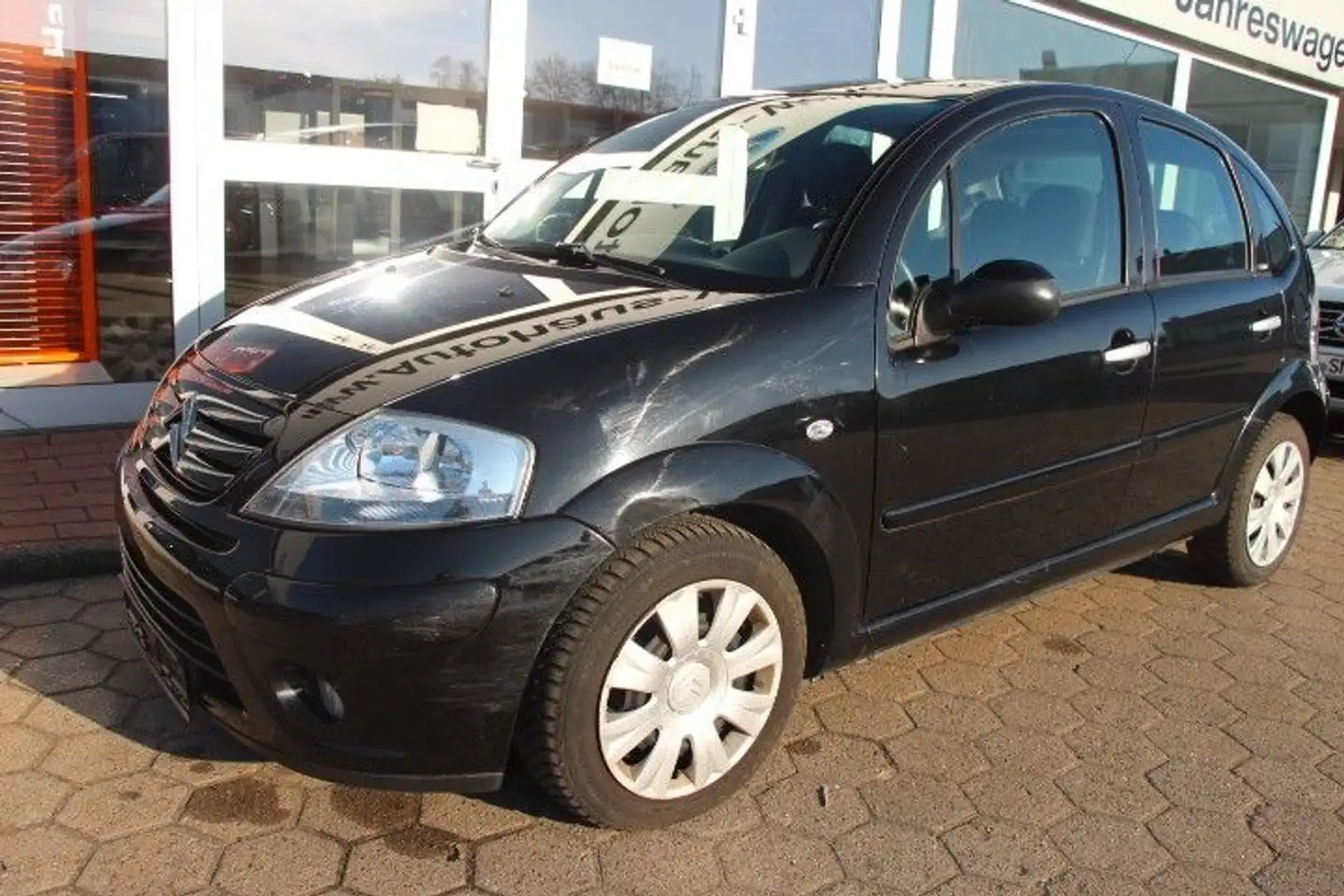 Citroen C3 1,4 HDi Exclusive*2.HAND*AUTOMATIK*PANORAMA* Schwarz - 2
