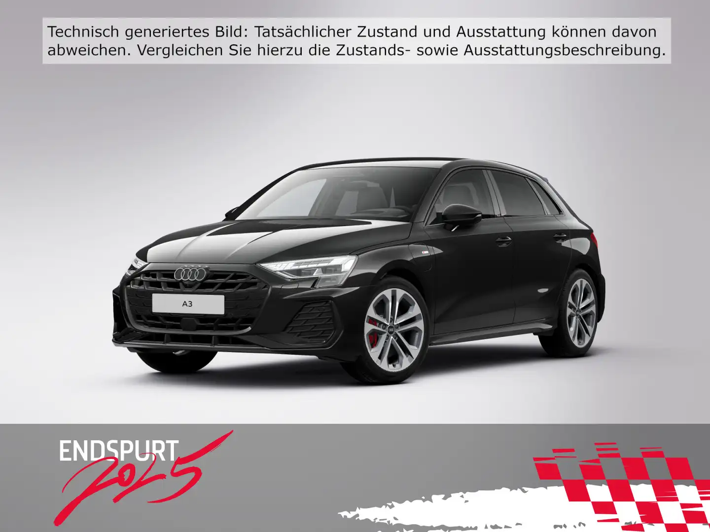 Audi A3 45 TFSI e S line HUD MATRIX AHK Schwarz - 1