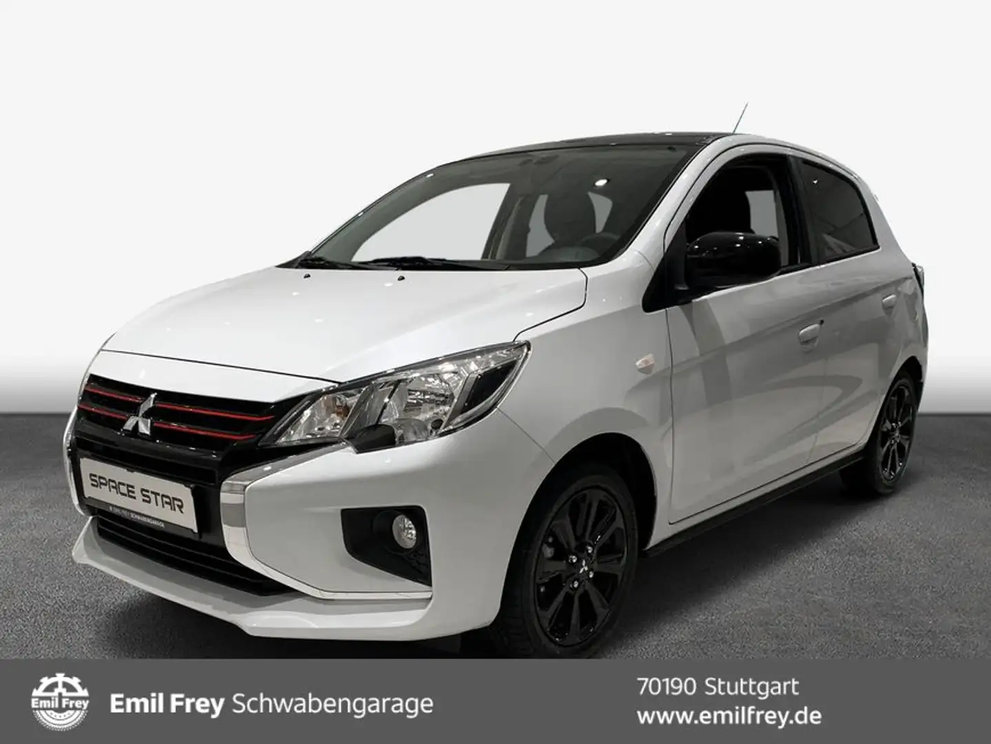 Mitsubishi Space Star AS&G 1.2 Select+ Black 52 kW, 5-türig Weiß - 1