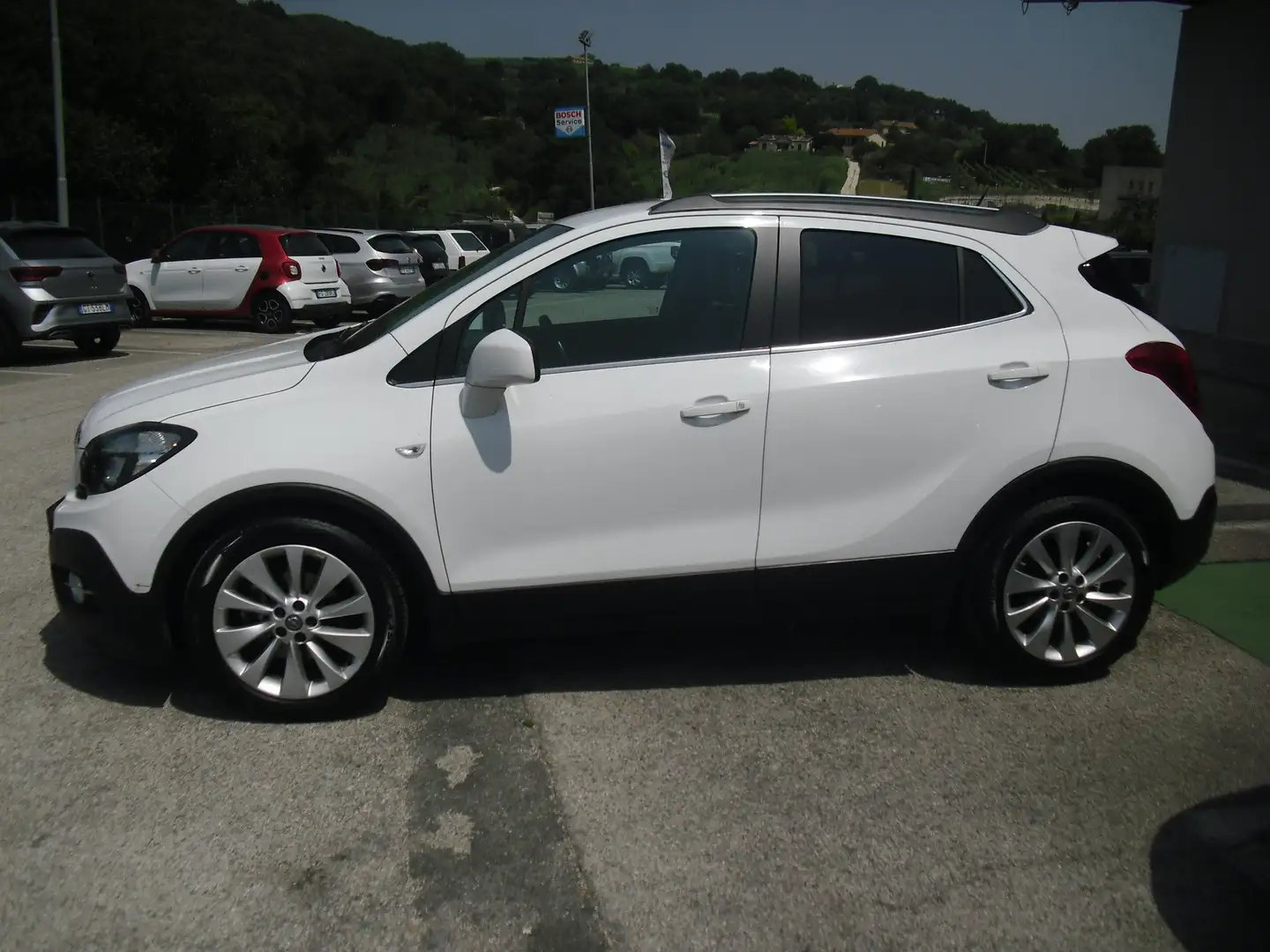 Opel Mokka 1.4 t Cosmo Gpl-tech 4x2 140cv E6, OTTIME CONDIZ. Bianco - 2