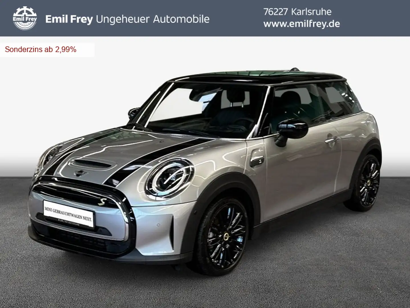 MINI Cooper SE Cooper SE MINI Yours Trim *LHZ*HuD* Silber - 1