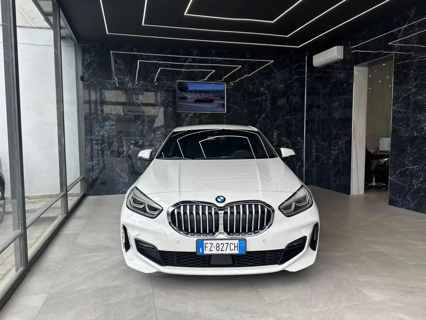 BMW 116 d 5p. Aut. Msport (Garanzia 12 Mesi) Bianco - 1