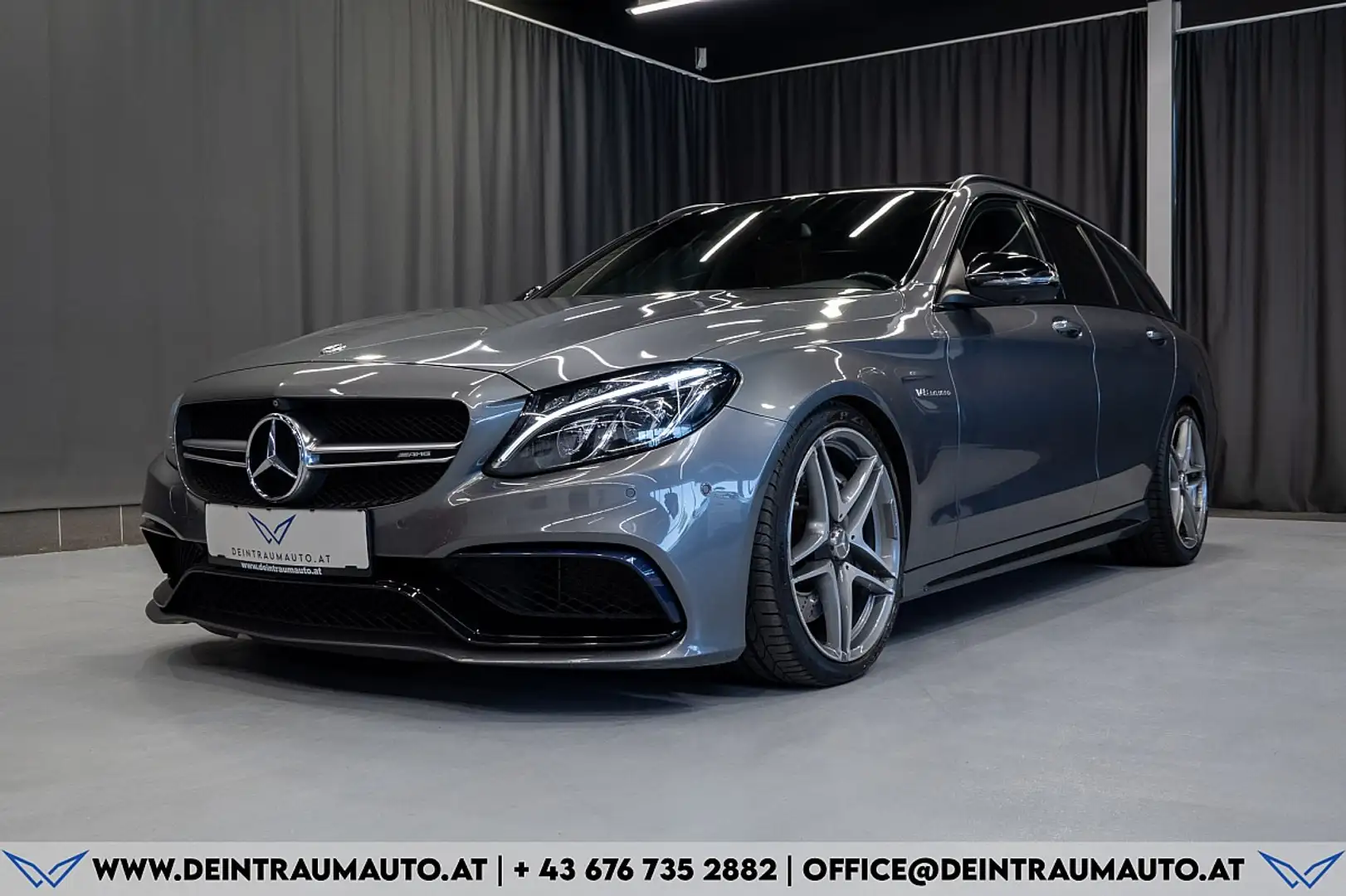 Mercedes-Benz C 63 AMG *BURMESTER*PANO*PERF-AGA*DESIGNO* Grau - 2