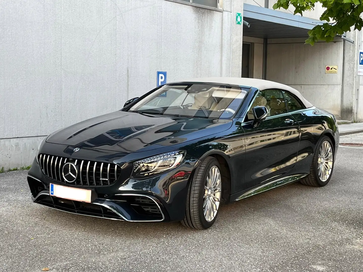 Mercedes-Benz S 63 AMG S63 AMG 4MATIC Cabrio Aut. AMG Blau - 1