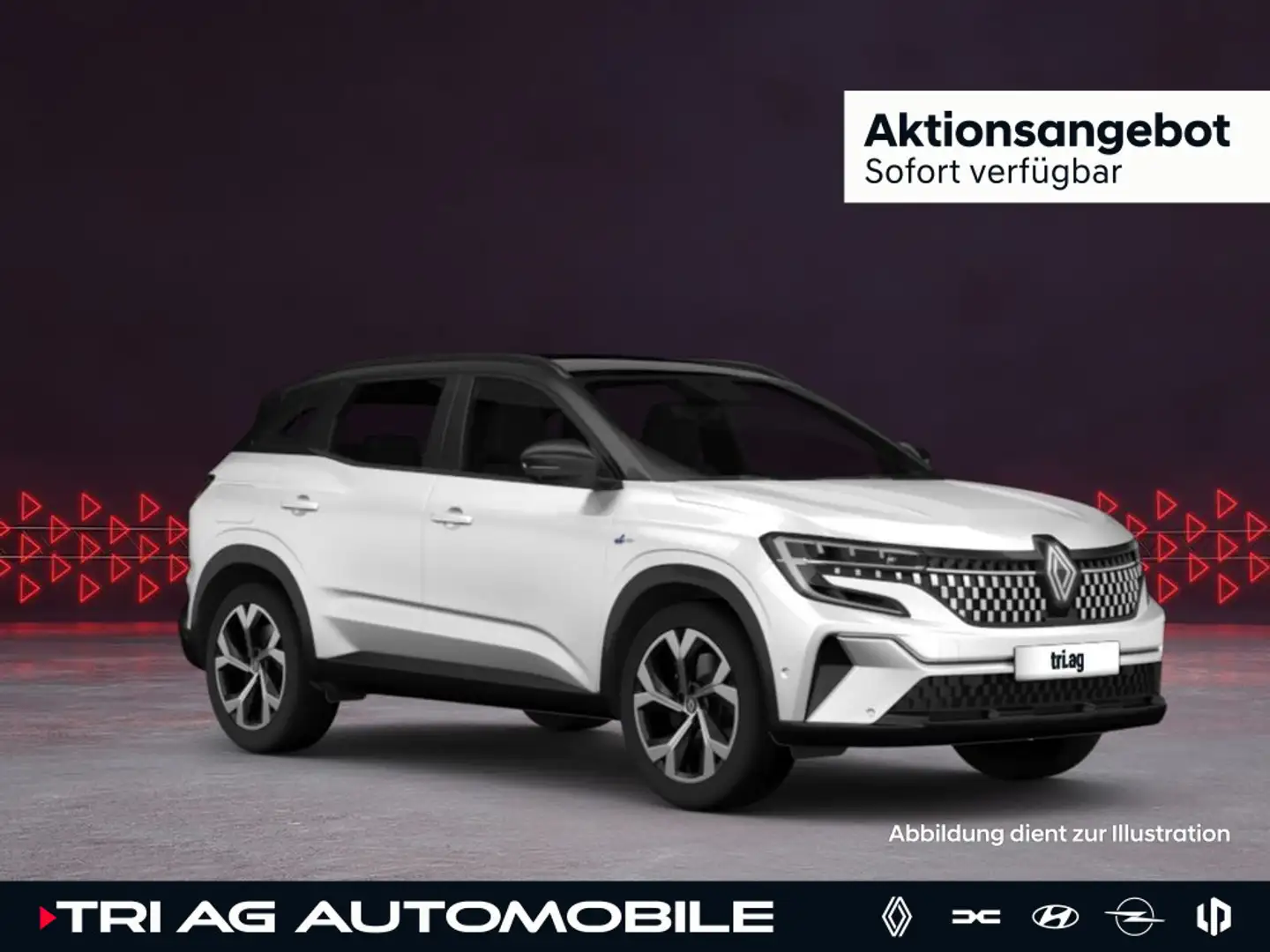 Renault Austral Techno E-Tech Full Hybrid 200 eletr.Hckk Blanc - 1