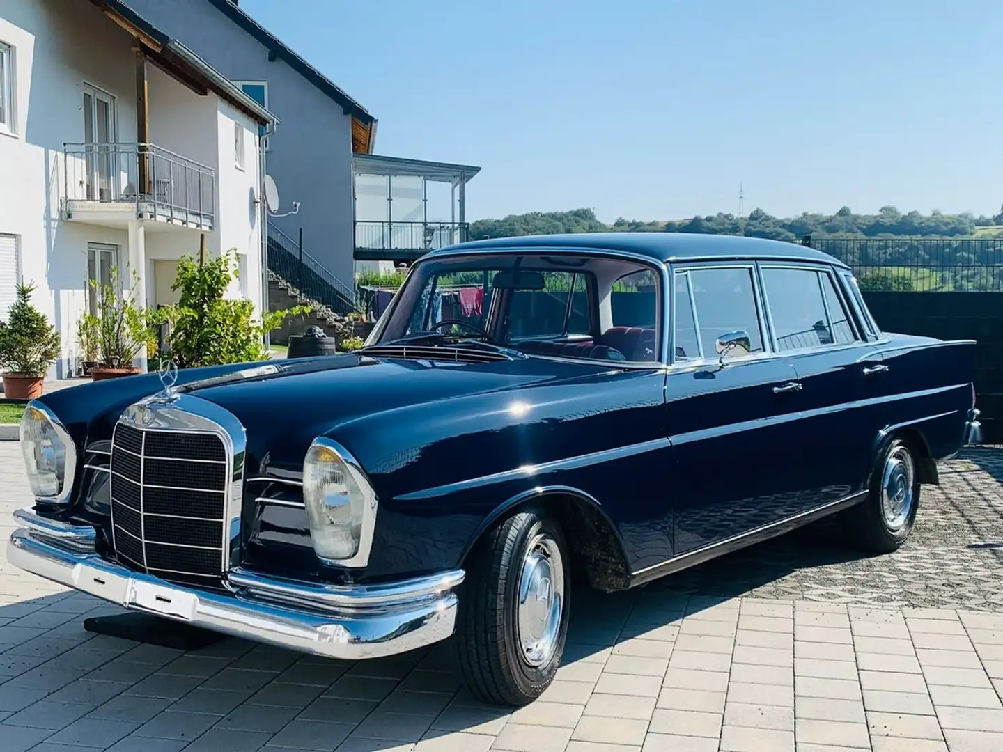 Mercedes-Benz 220 220S W111 Rechtslenker Blu/Azzurro - 1