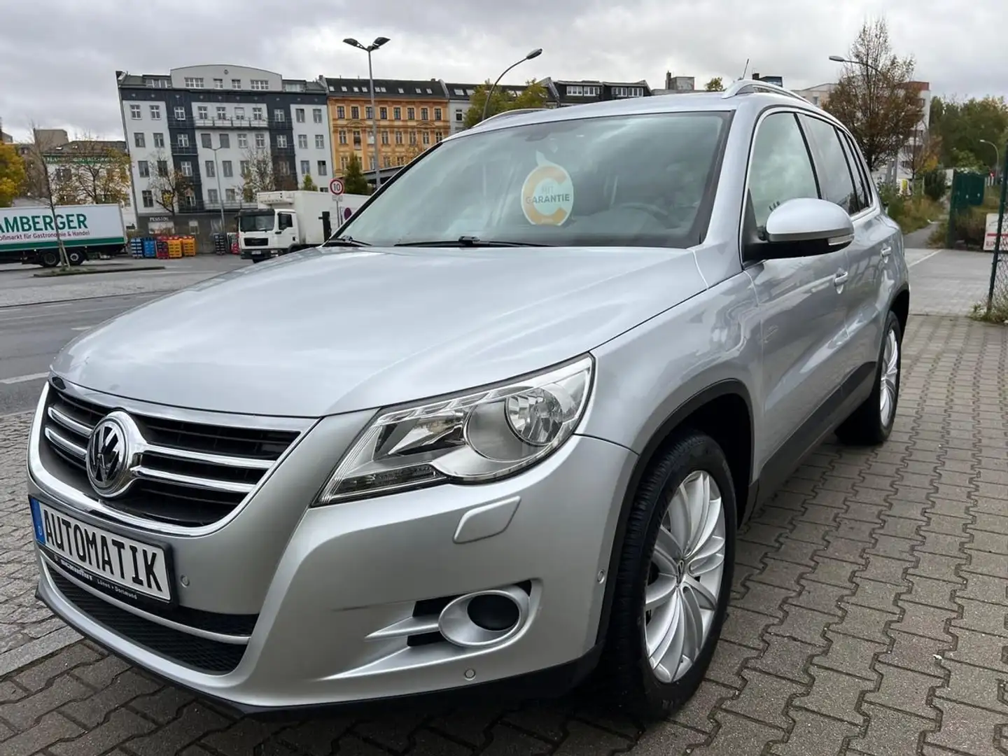 Volkswagen Tiguan 2.0 TSI Sport&Style 4 Motion,Automatik,Klima,Pano Gris - 2