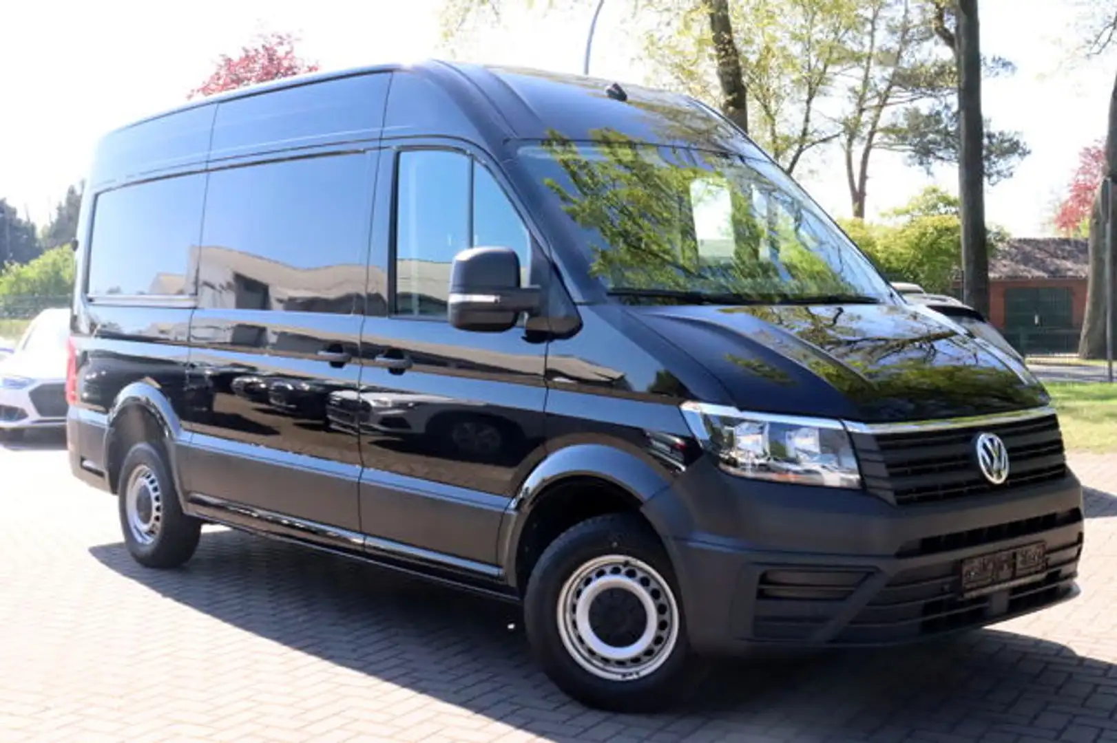 Volkswagen Crafter Kasten 35 mittellang Hochdach NAVI PDC Schwarz - 2