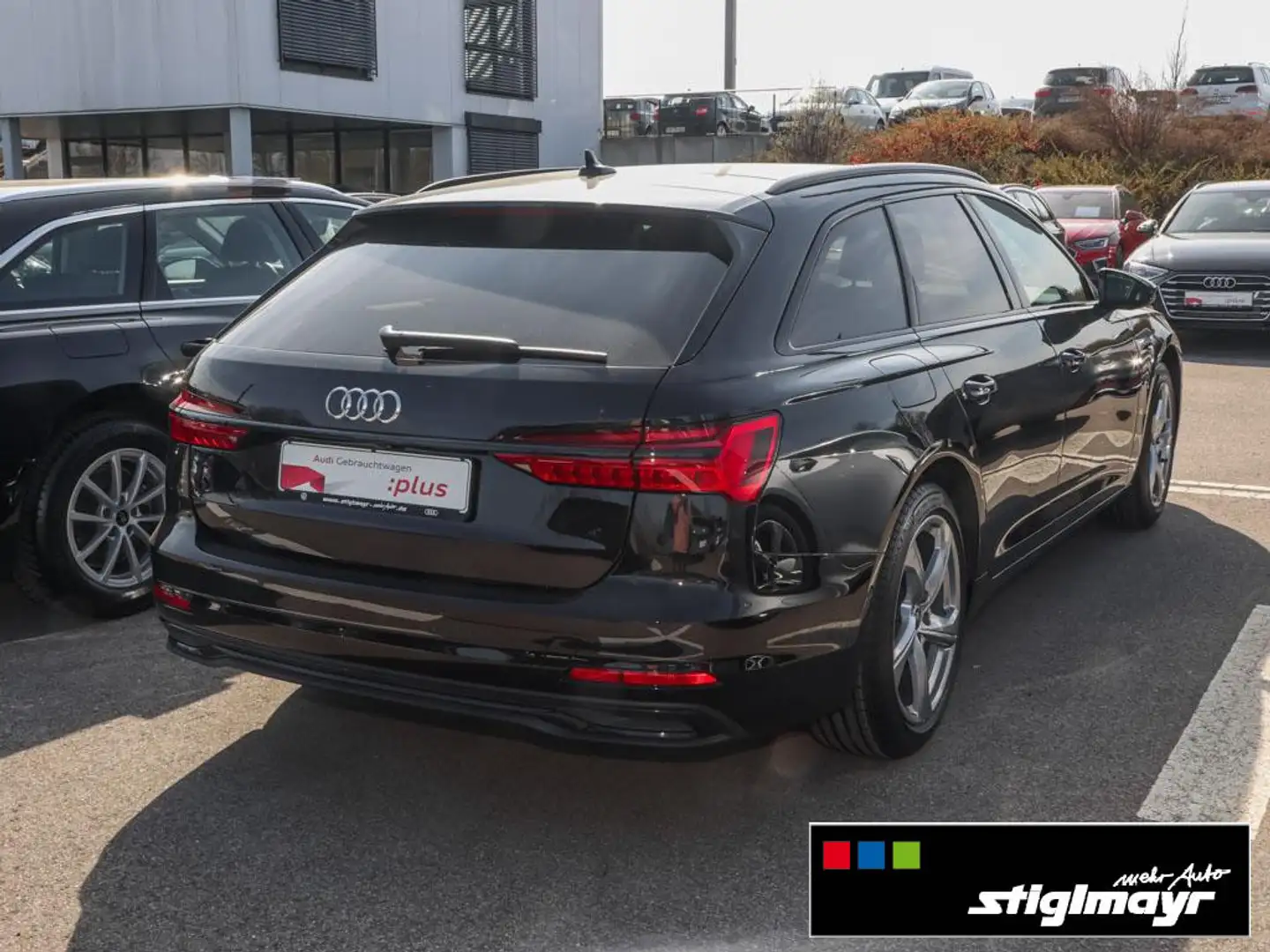 Audi A6 Avant advanced 45TFSI ACC+AHK+HUD+MATRIX+PANO Noir - 2