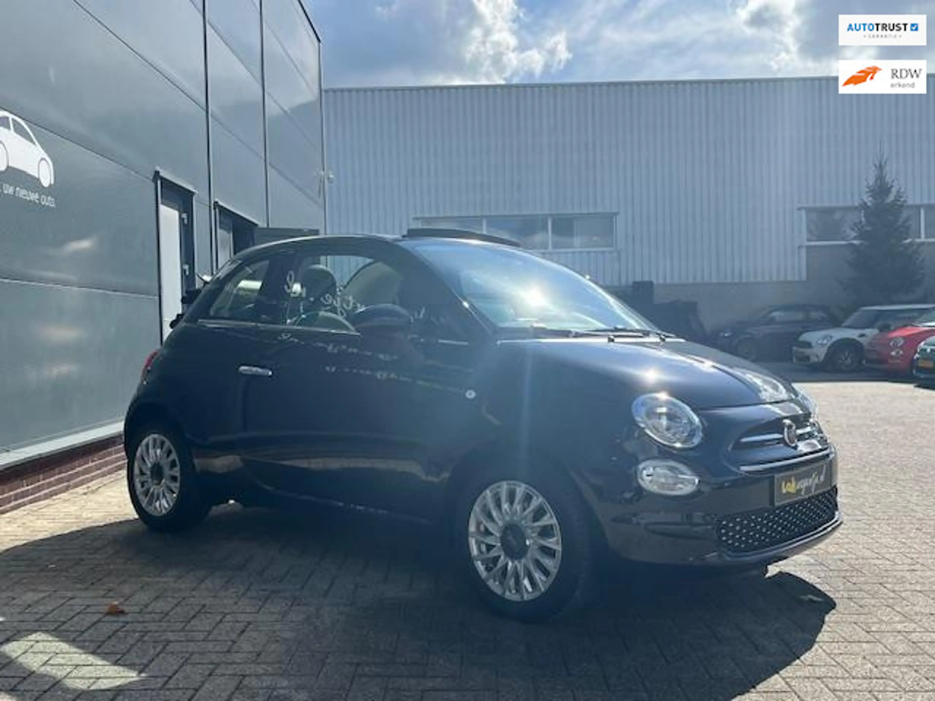 Fiat 500C 1.2 Lounge Cabrio *zwarte kap *cruise *airco — photo 38