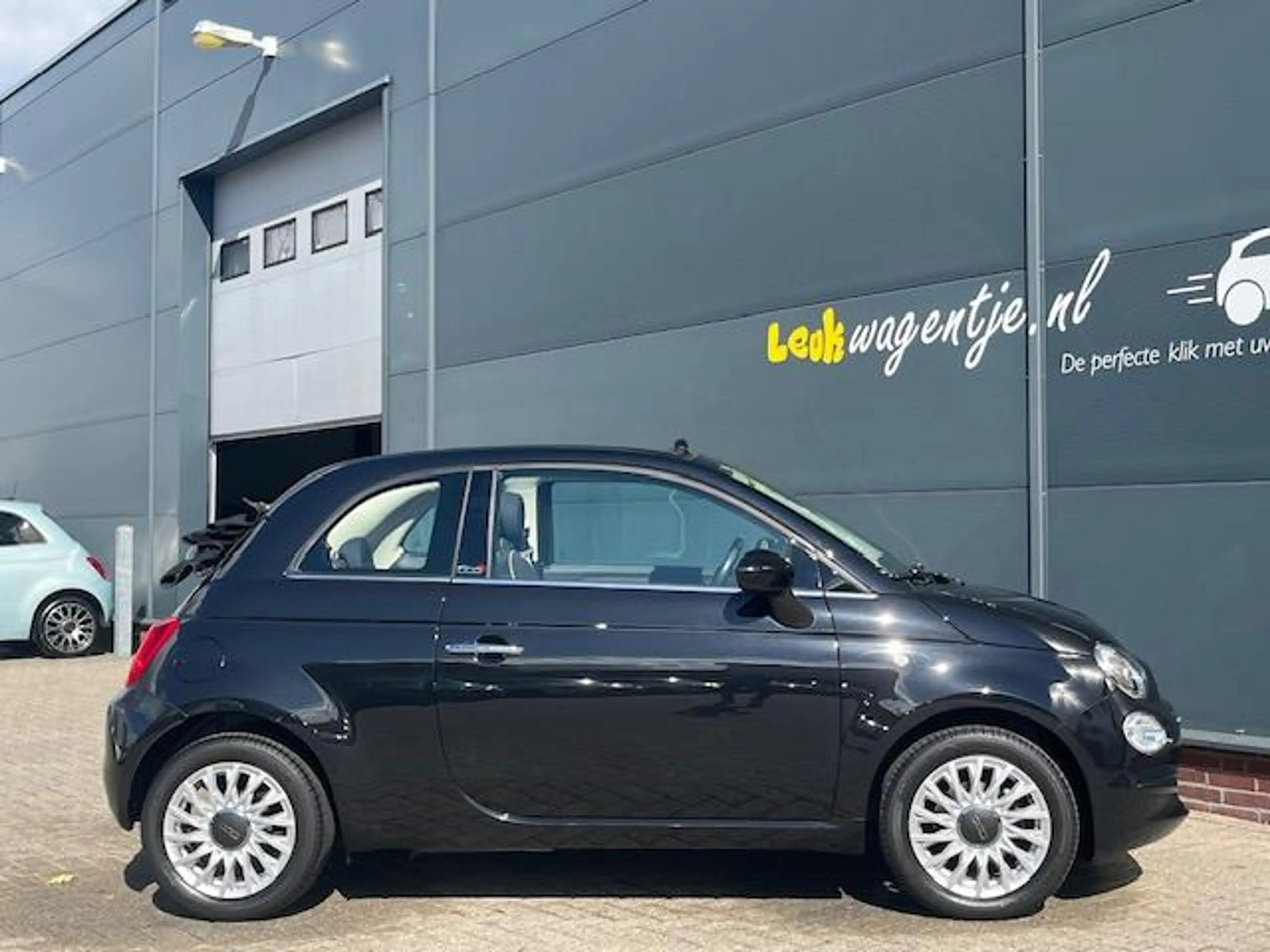 Fiat 500C 1.2 Lounge Cabrio *zwarte kap *cruise *airco — photo 9