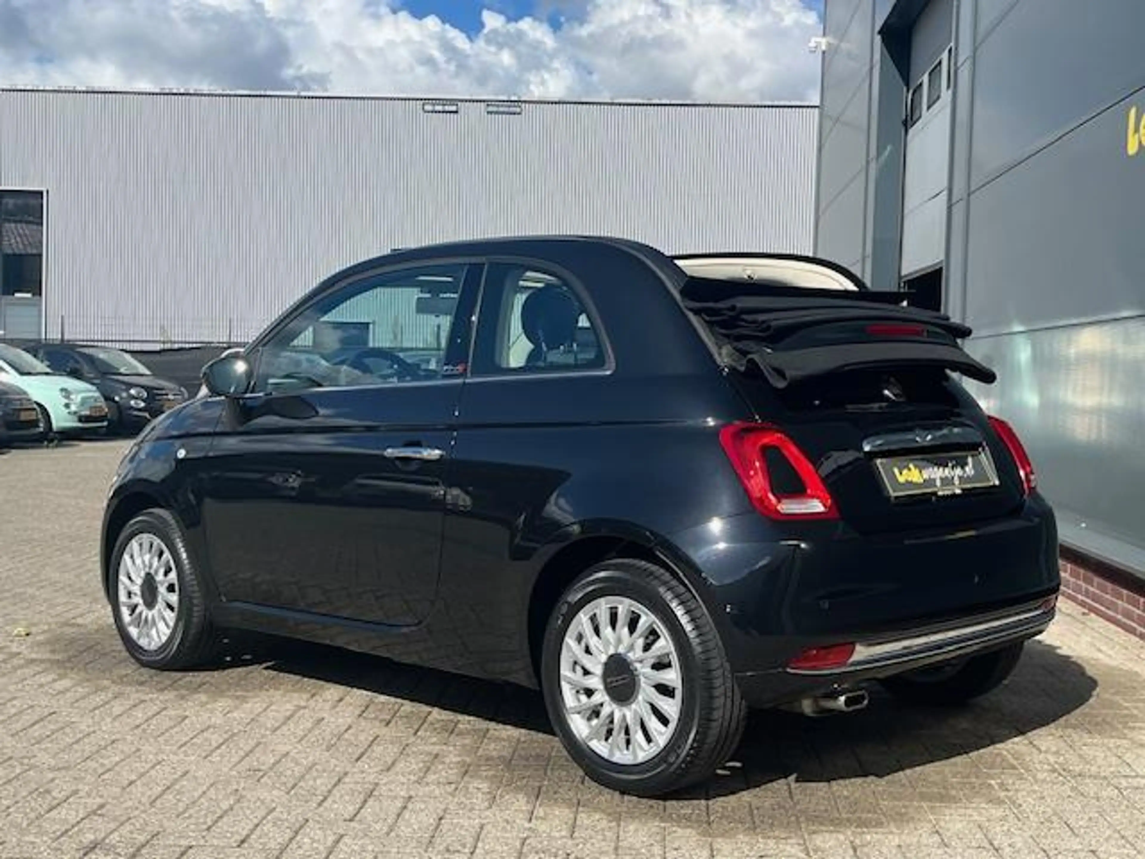 Fiat 500C 1.2 Lounge Cabrio *zwarte kap *cruise *airco — photo 10