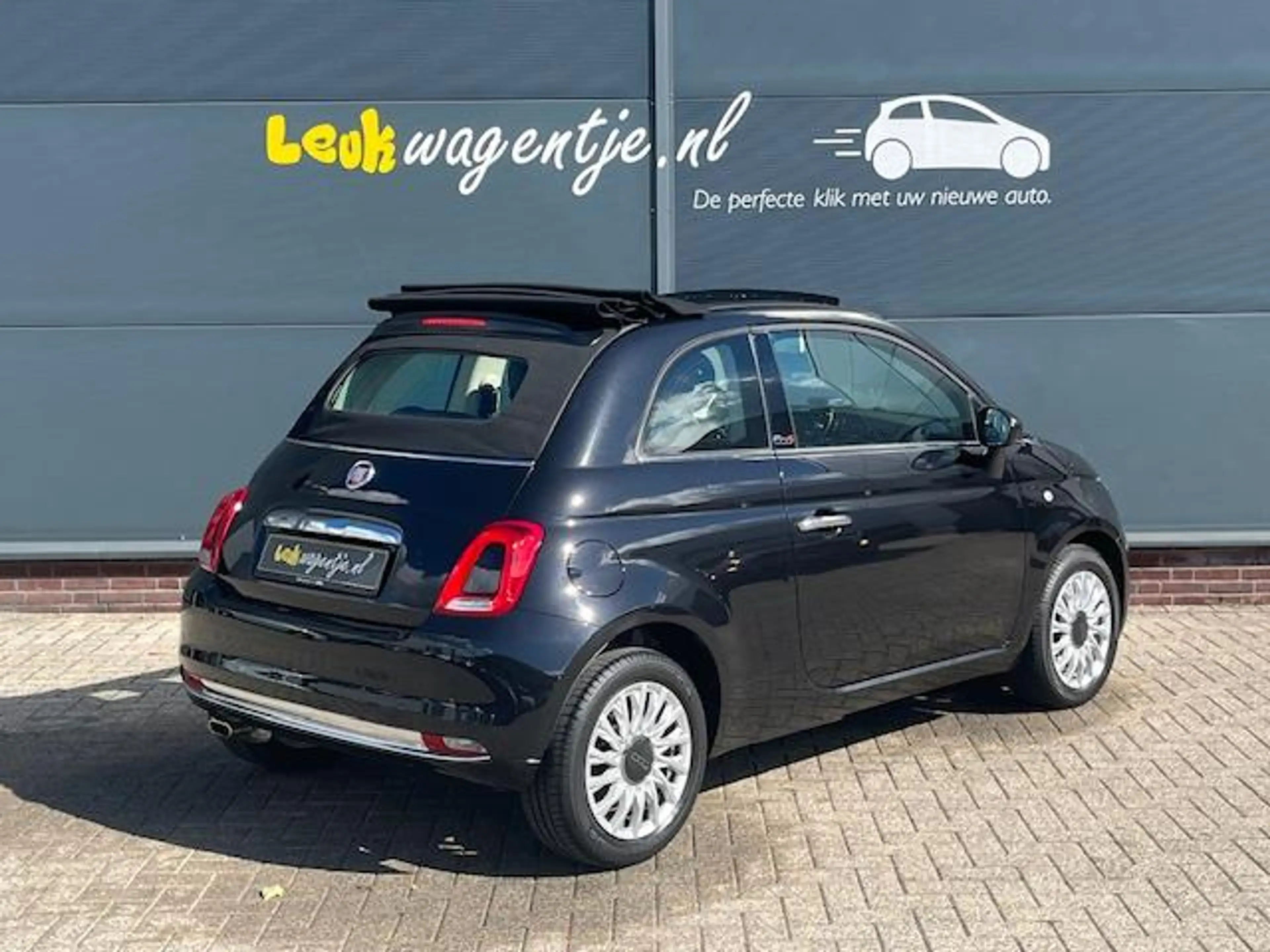 Fiat 500C 1.2 Lounge Cabrio *zwarte kap *cruise *airco — photo 5