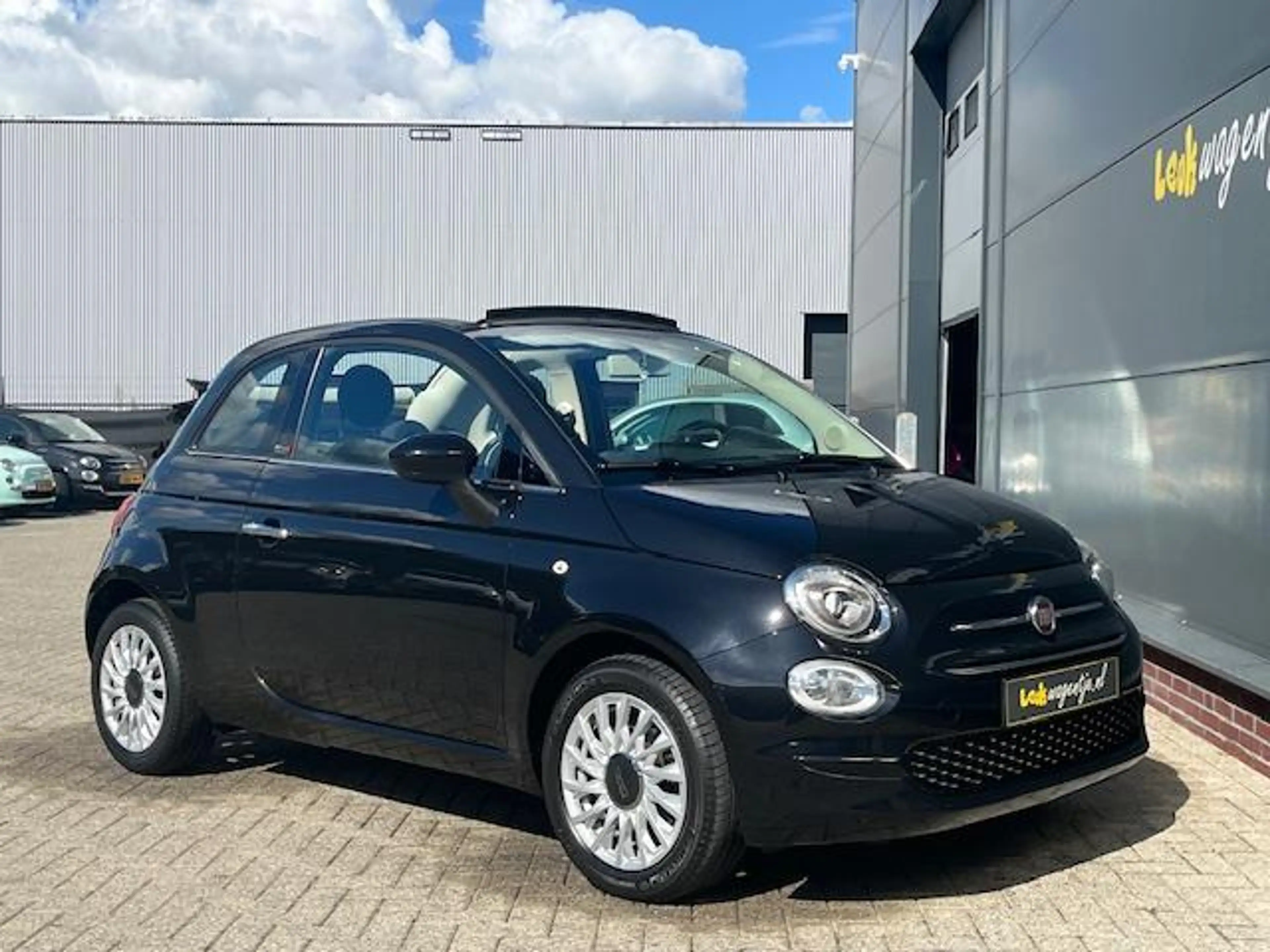 Fiat 500C 1.2 Lounge Cabrio *zwarte kap *cruise *airco — photo 11
