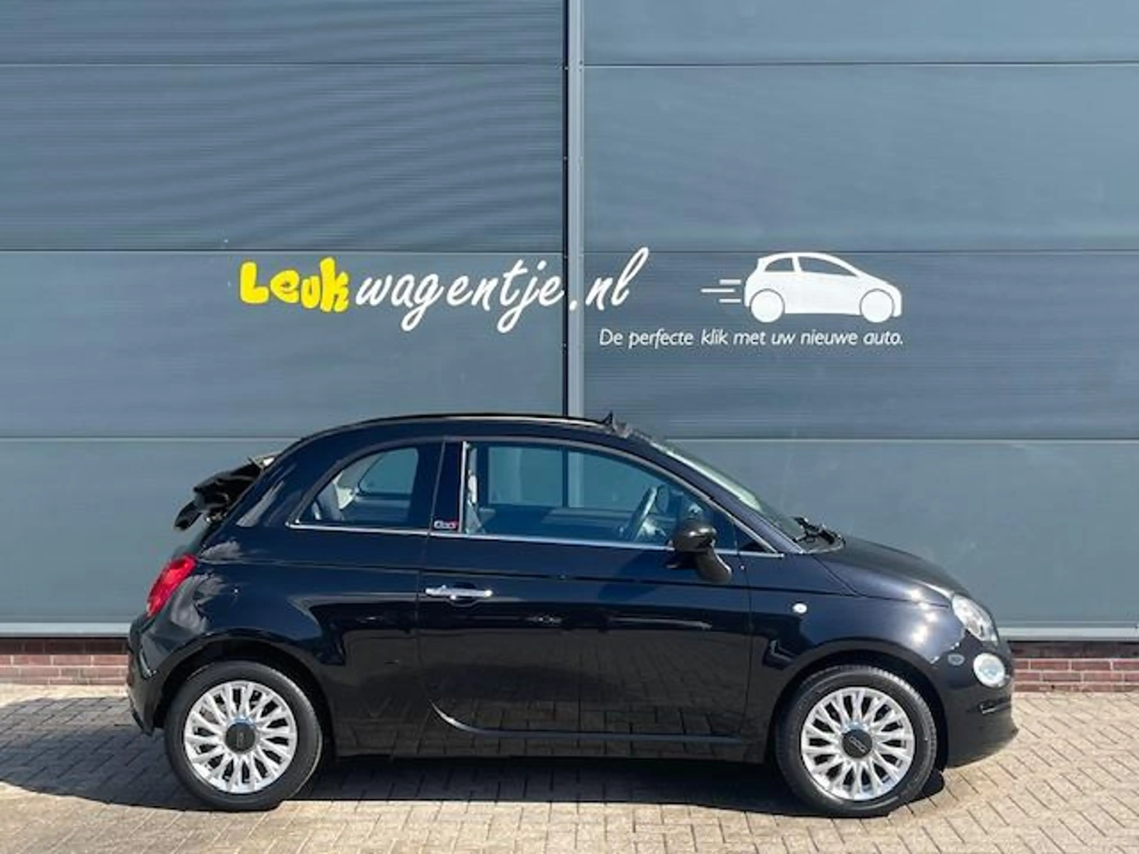 Fiat 500C 1.2 Lounge Cabrio *zwarte kap *cruise *airco — photo 36