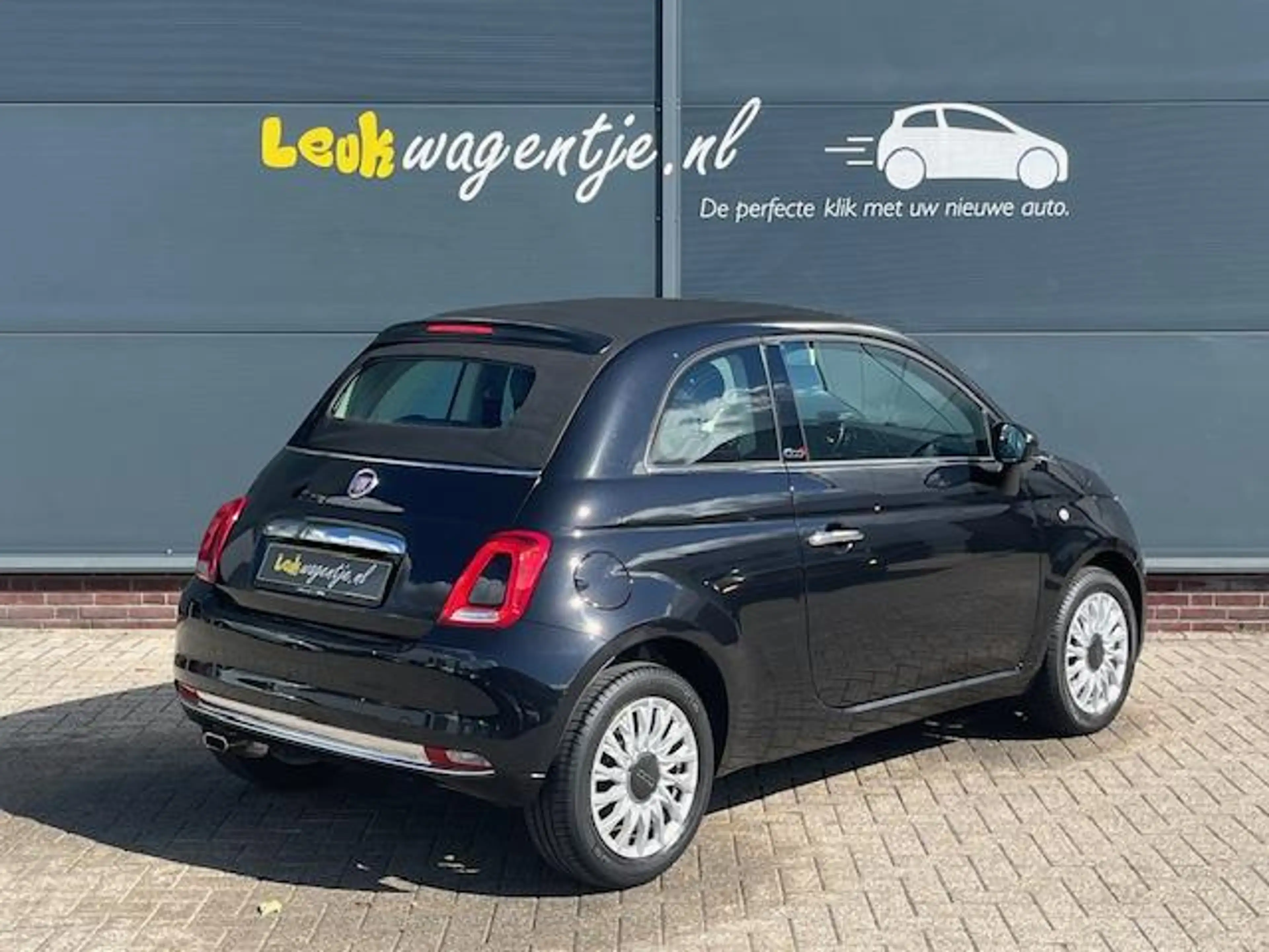 Fiat 500C 1.2 Lounge Cabrio *zwarte kap *cruise *airco — photo 4