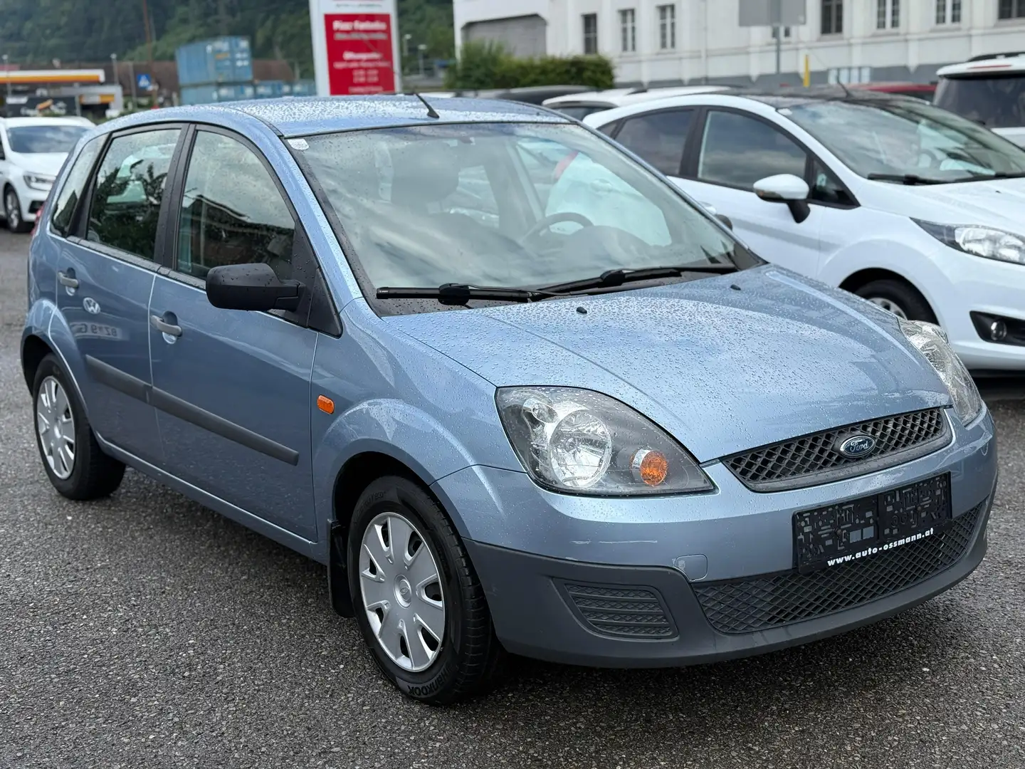 Ford Fiesta 1.3 NUR 72.000 KM TÜV NEU 1.Besitz Klima Blau - 1