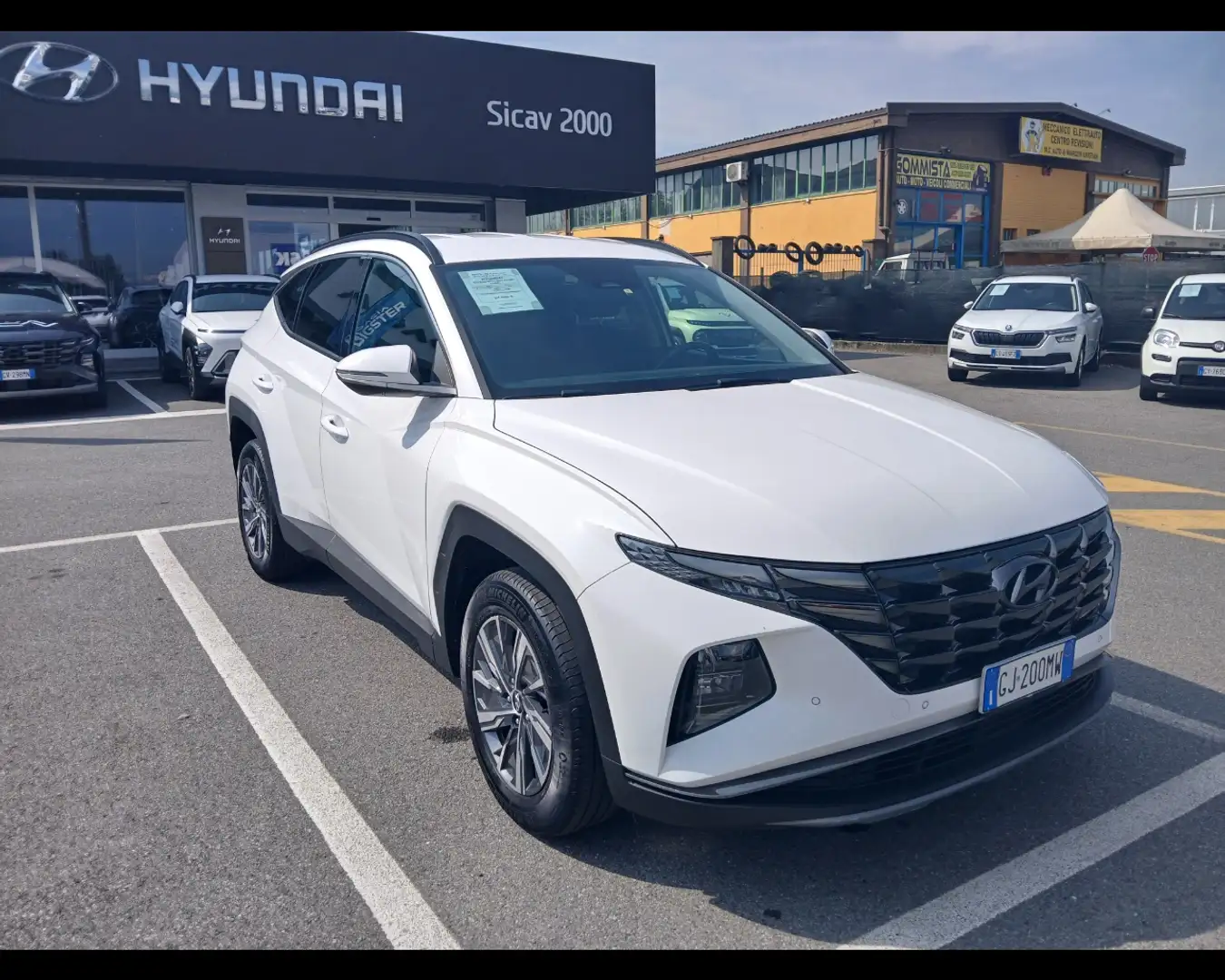 Hyundai TUCSON 1.6 hev Exellence 2wd auto Bianco - 1