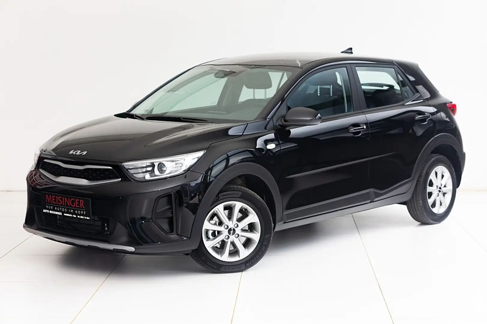 Kia Stonic 1,0 TGDI GPF ISG Titan Schwarz - 1
