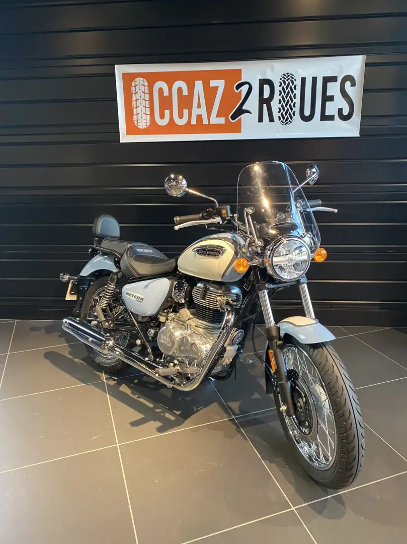 Royal Enfield Meteor 350 Bleu - 1