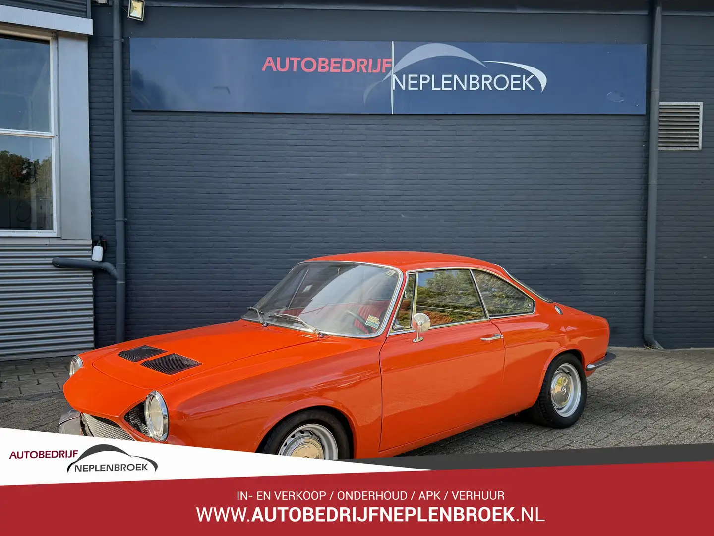 Oldtimer Simca 1200 S Coupé uit 1971 km 11.314 helemaal gerestaur Orange - 1