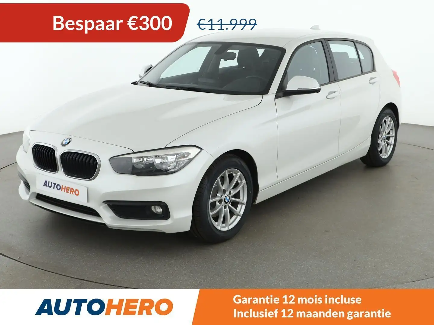 BMW 116 116d EfficientDynamics Advantage White - 1