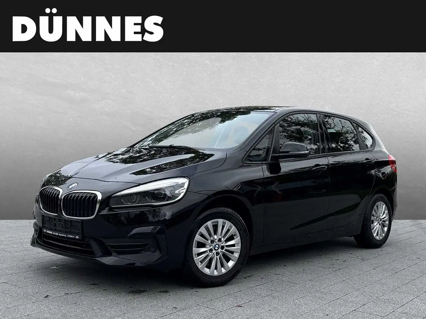 BMW 218 d Active Tourer Advantage Automatik Schwarz - 1