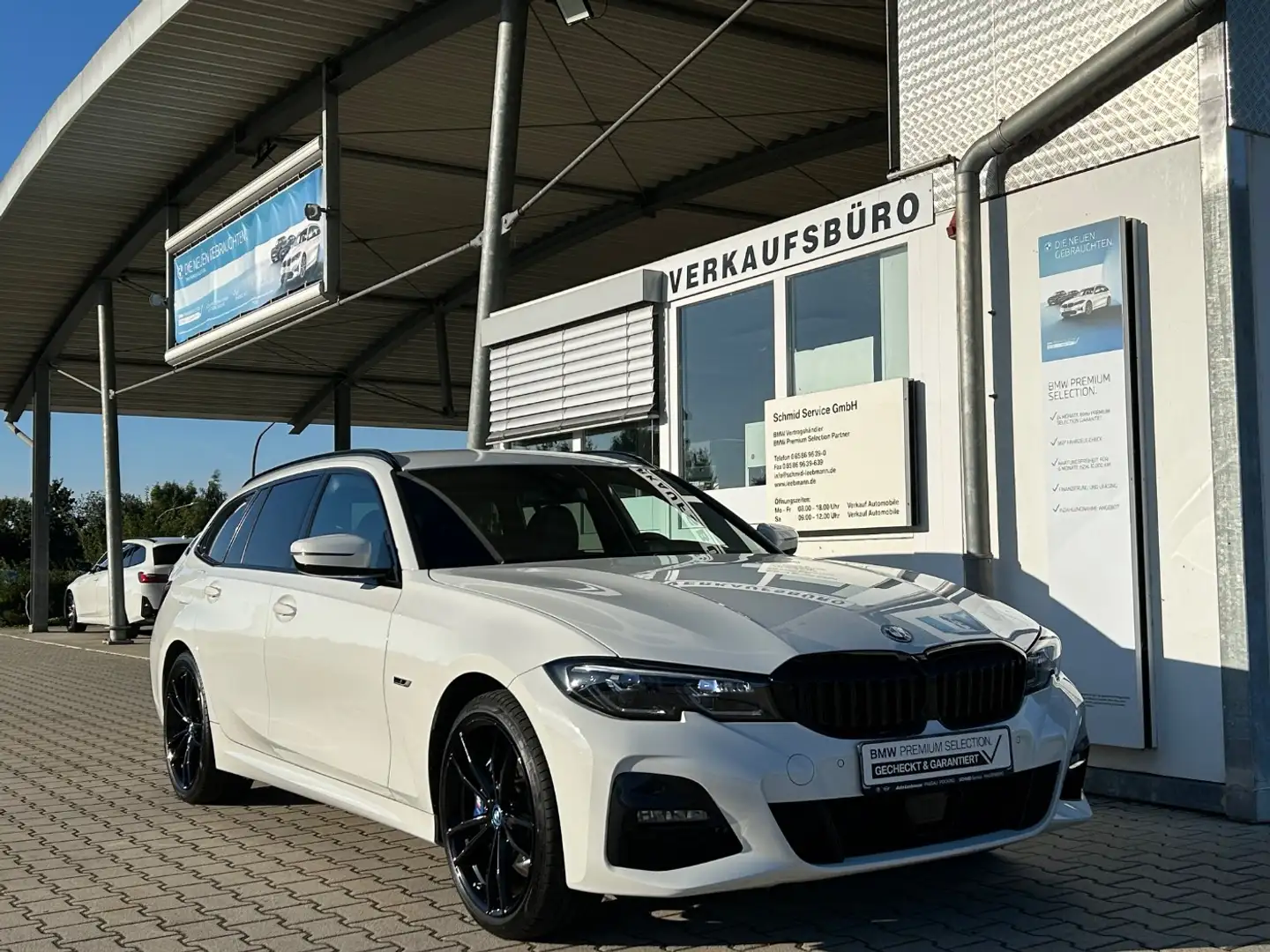 BMW 330 e Tour. M-Sport 19-Zoll/LASER 2 JAHRE GARANTIE Weiß - 2