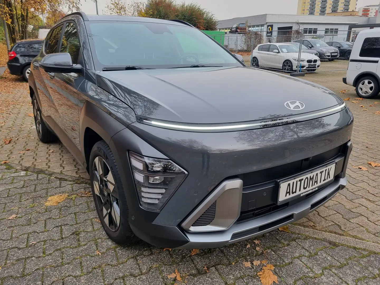 Hyundai KONA Prime 4WD*LED*Vollaustattung*4 Jahre Garantie* Grau - 2