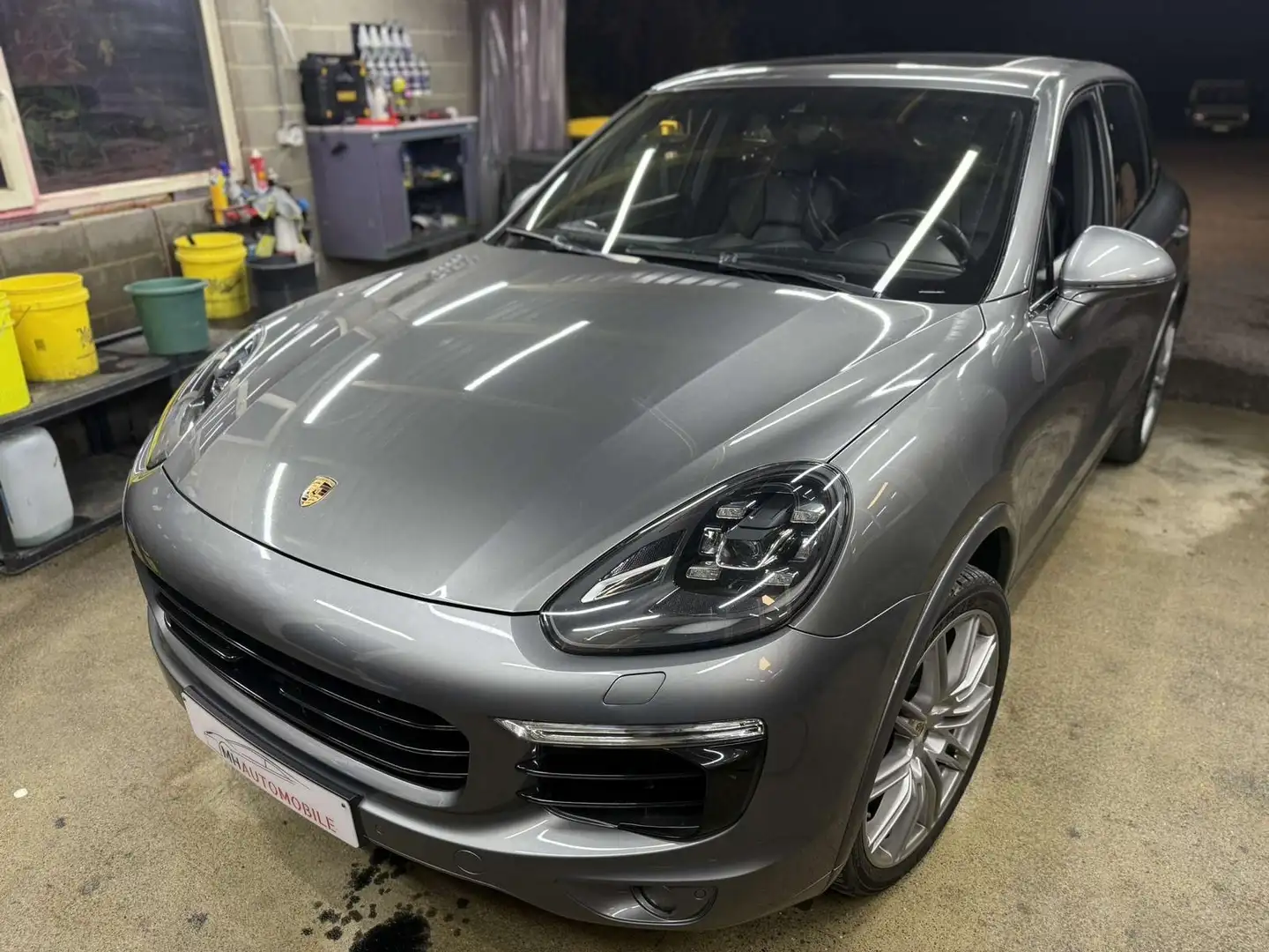 Porsche Cayenne Cayenne 4.2D V8 S Tiptronic S A Gris - 1