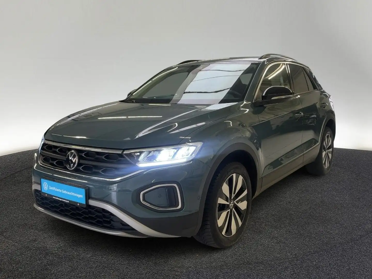 Volkswagen T-Roc 1.0 TSI Goal ACC Navi LED Sitzhzg App Bleu - 2